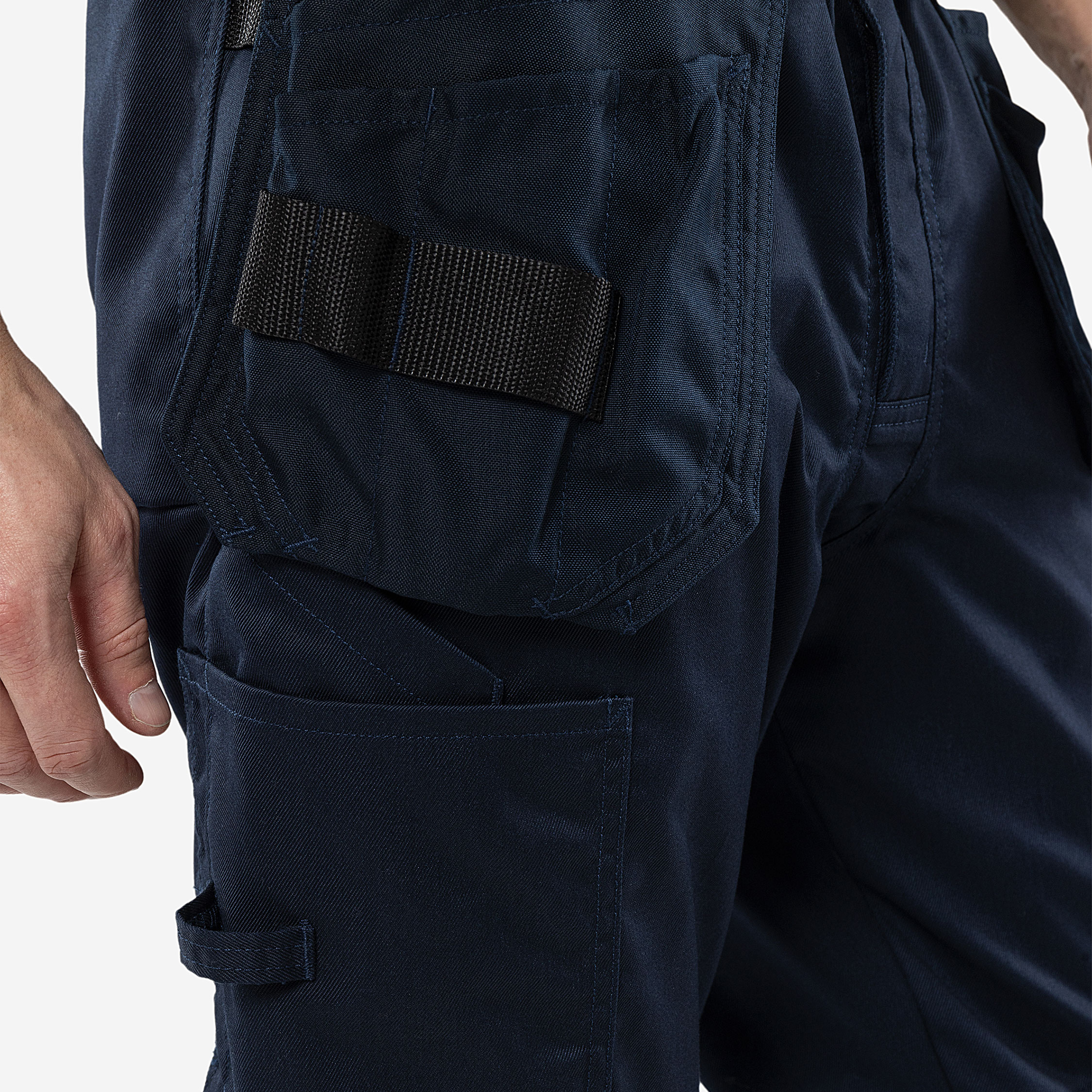 Fristads Green craftsman trousers 241 GS25, Dark Marine Blue, large image number 8