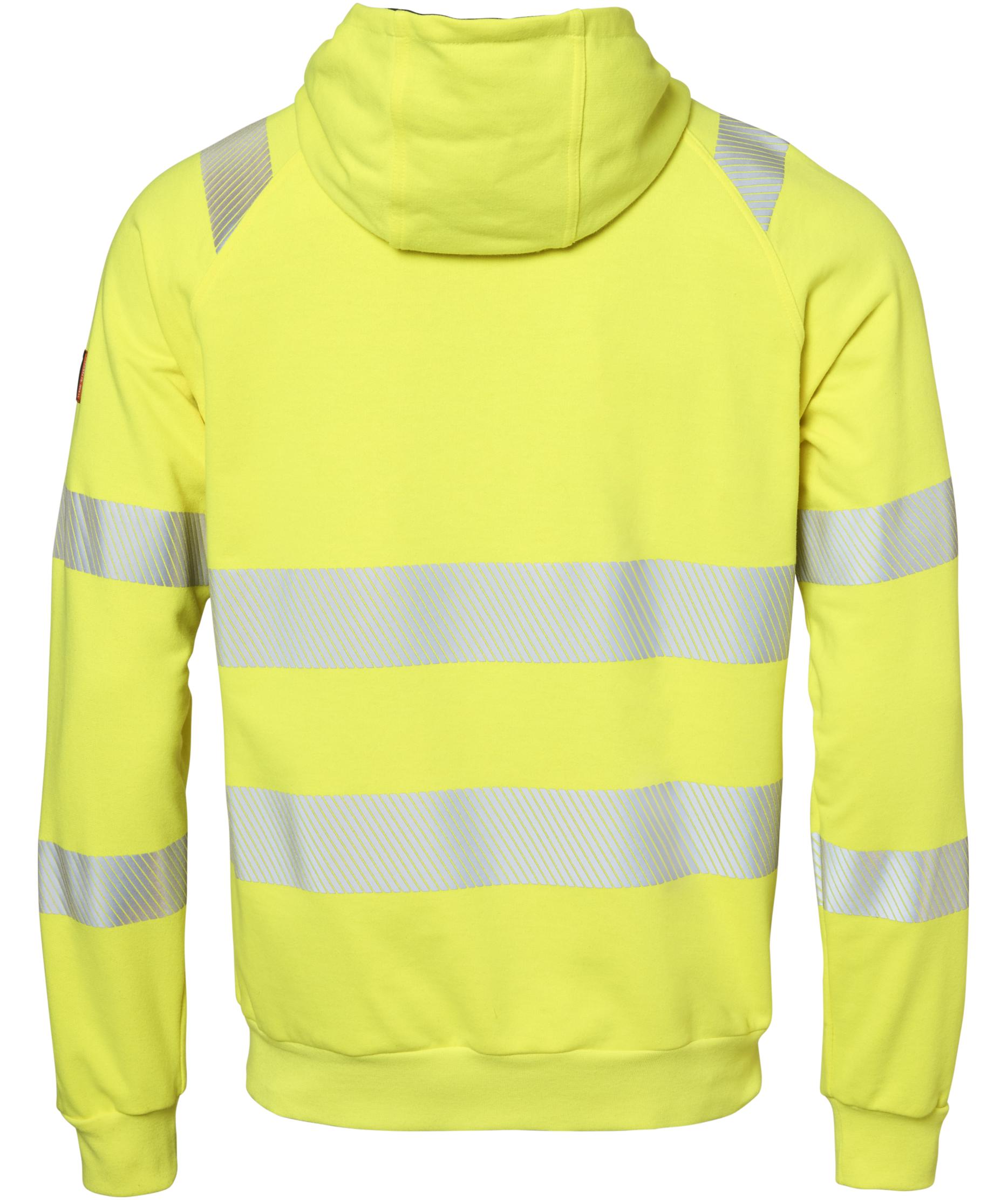 Tranemo FR hoodie, Hi-viz yellow