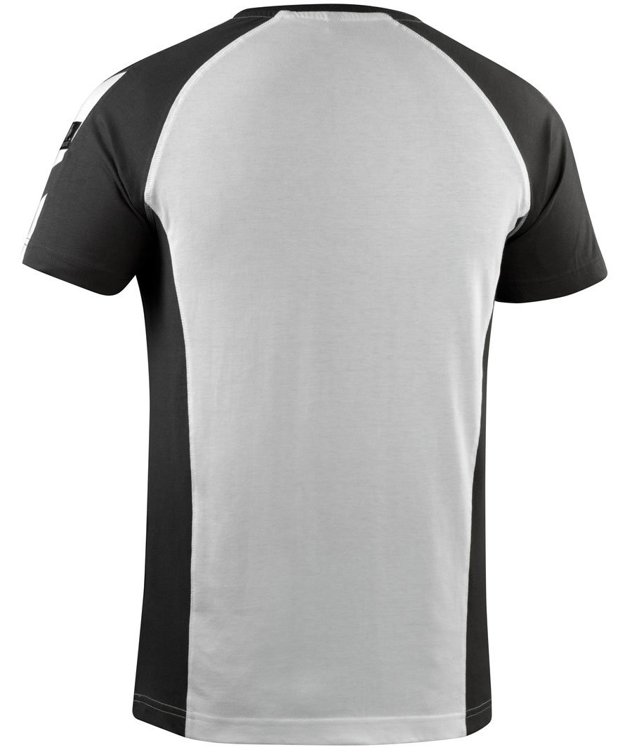 Mascot Potsdam T-Shirt, Wei&szlig;/Dunkel Anthrazitgrau, large image number 2