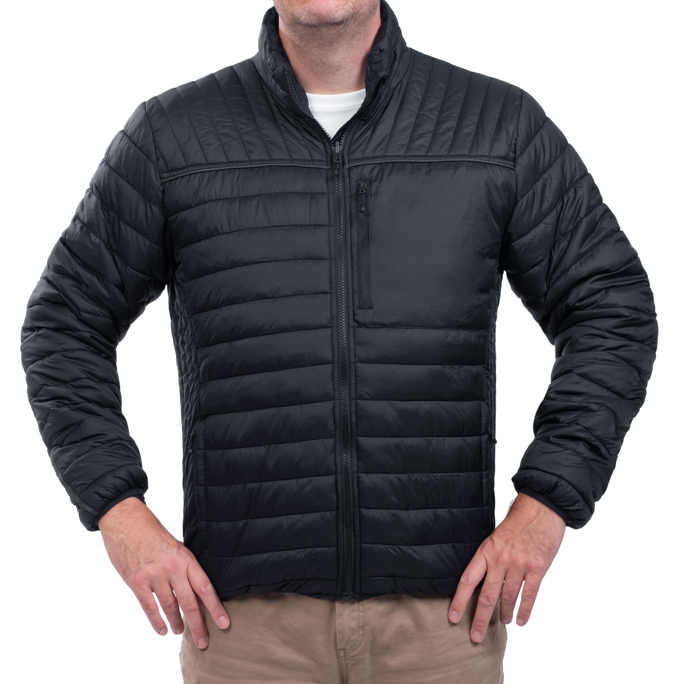 Pitch Stone Active-Pro Zip-in vadderad jacka, Black
