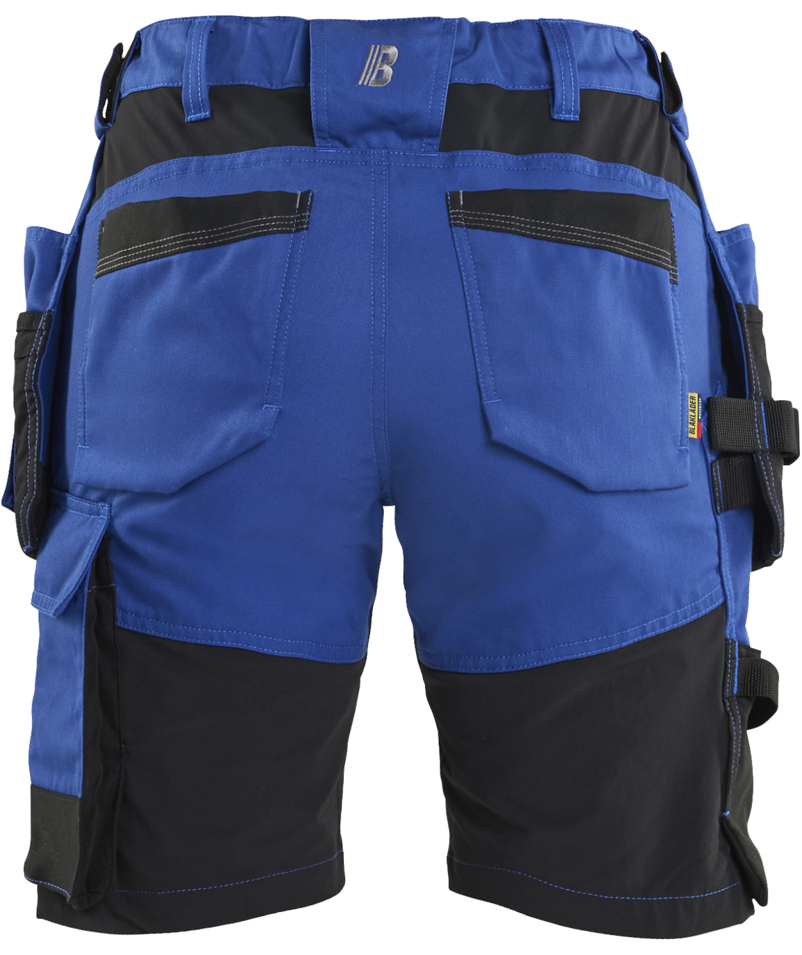 Bl&aring;kl&auml;der dame h&aring;ndv&aelig;rkershorts, Koboltbl&aring;/sort, large image number 1