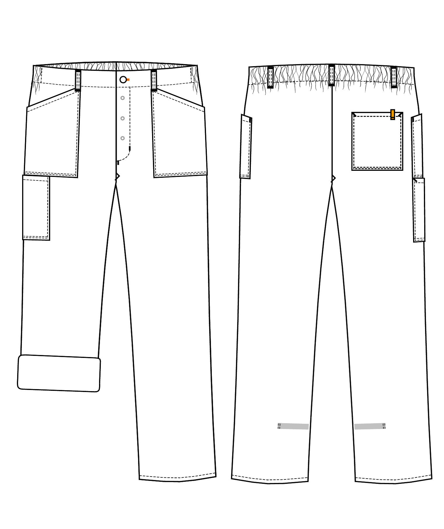 Kentaur  flex trousers, Dark Marine Blue, large image number 3