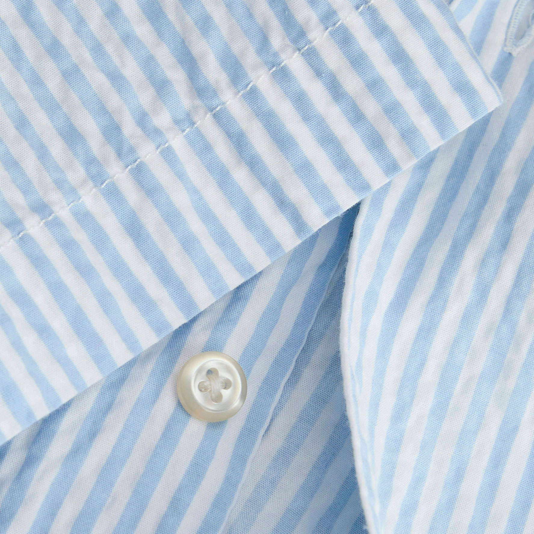 Jack & Jones JJMILO SEERSUCKER RESORT kortermet skjorte, Cashmere Blue Stripe, large image number 3