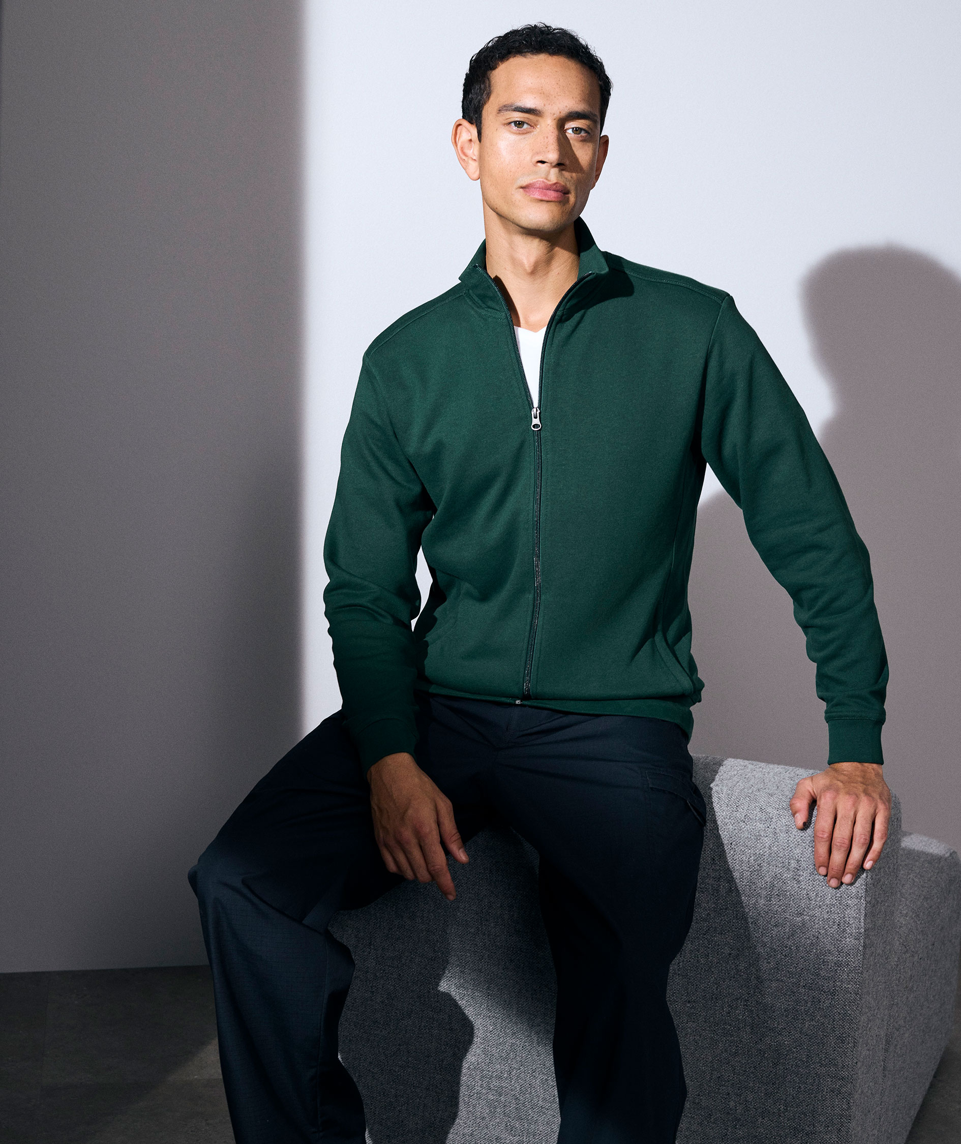 ID PRO Wear CARE Cardigan, Bottle Green