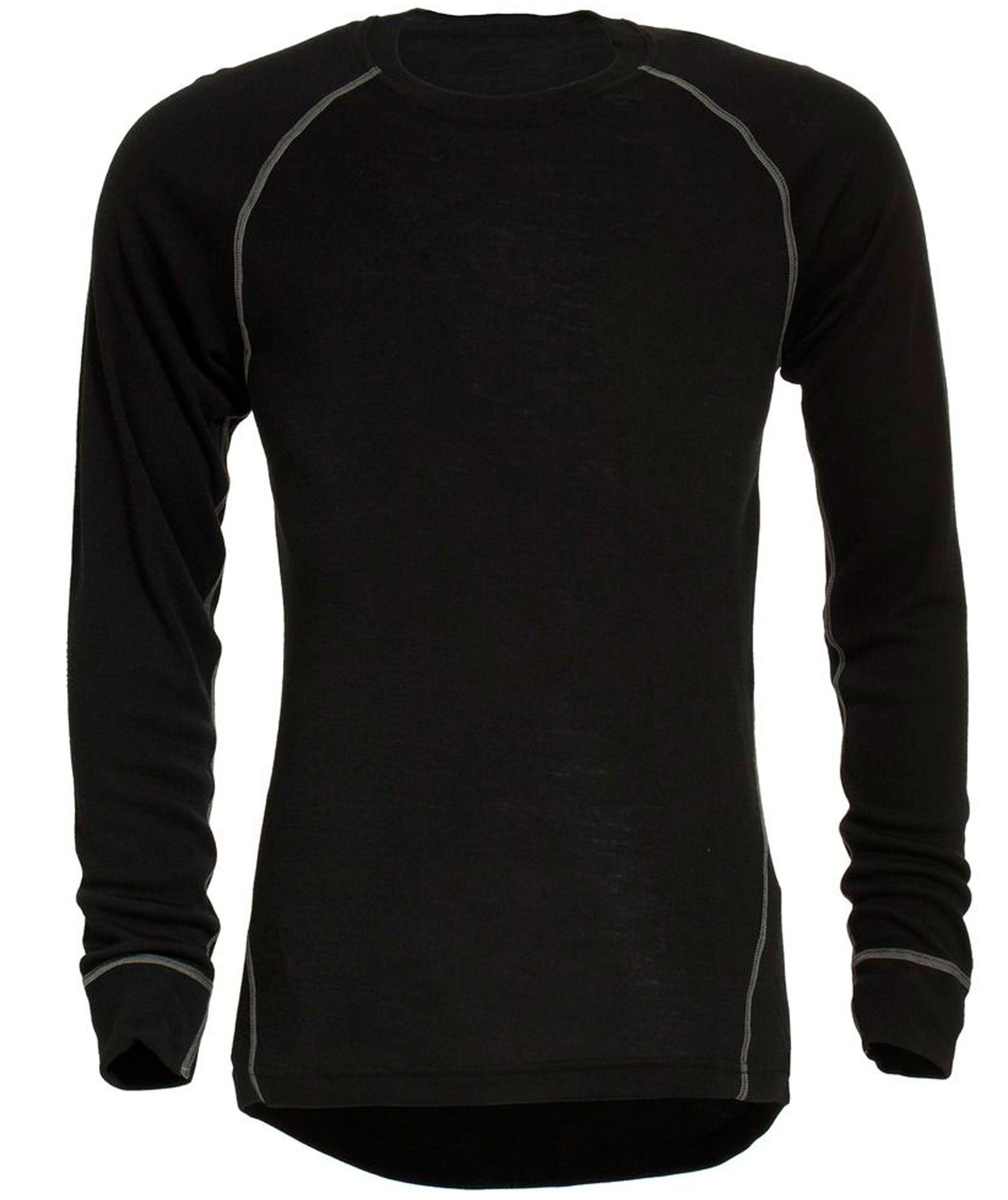 Tranemo FR undertr&oslash;ye langermet med merinoull, Svart