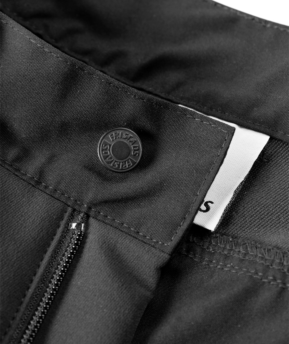 Fristads Outdoor Carbon semistretch trousers, Black, large image number 3