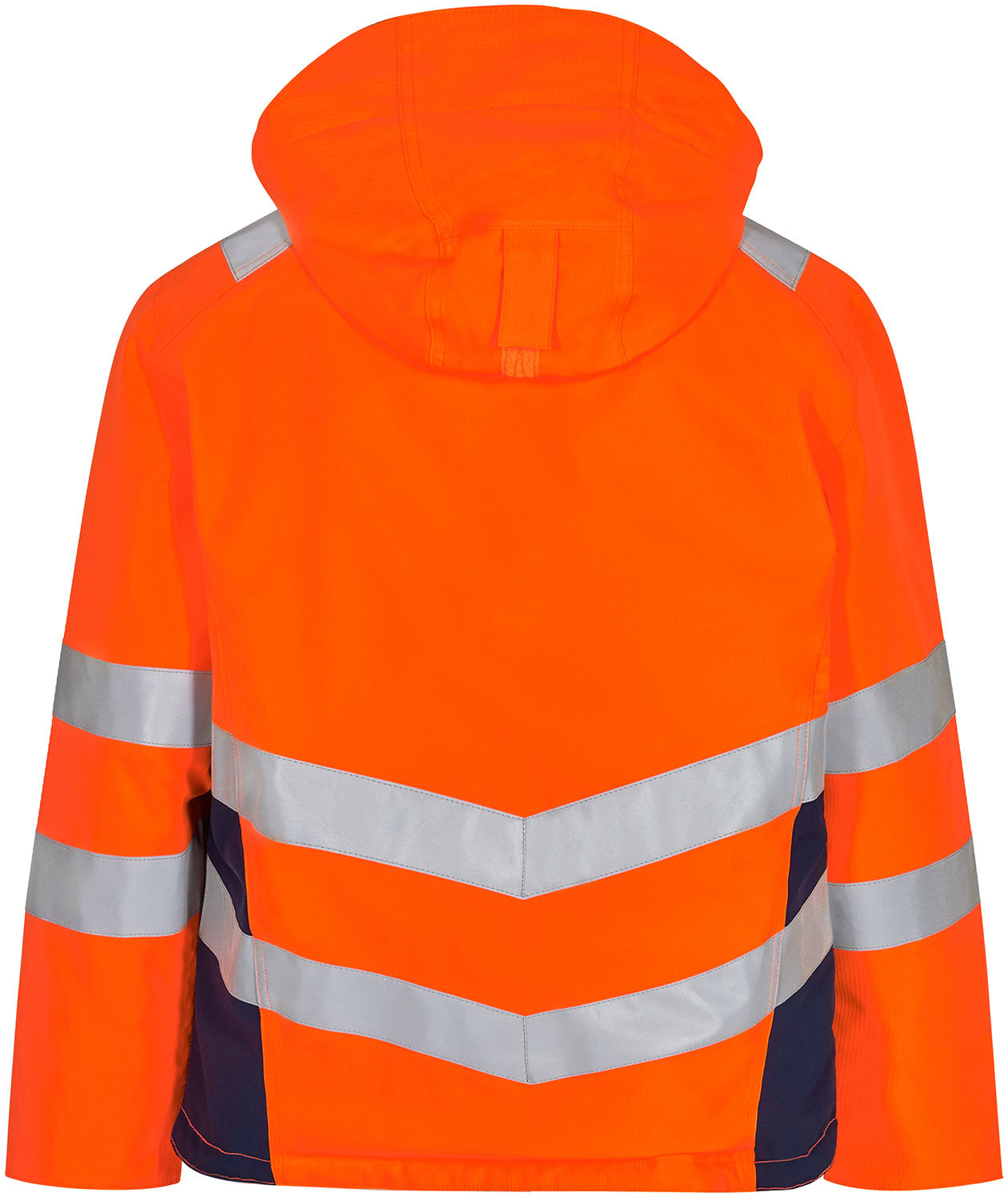 Engel Safety vinterjacka dam, Orange/Blue Ink, large image number 1
