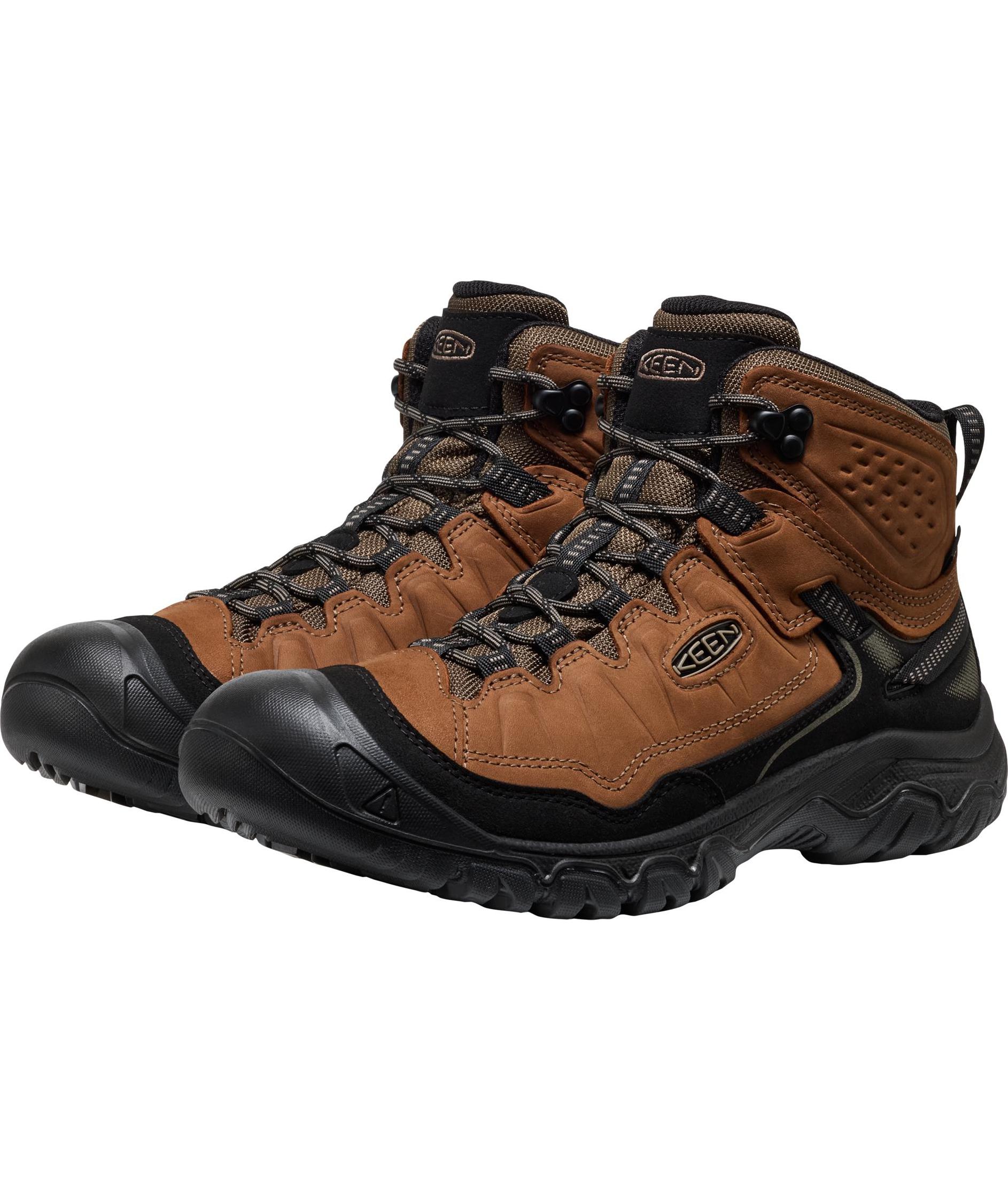 Keen Targhee IV Mid WP hiking boots, Bison/Black, large image number 4