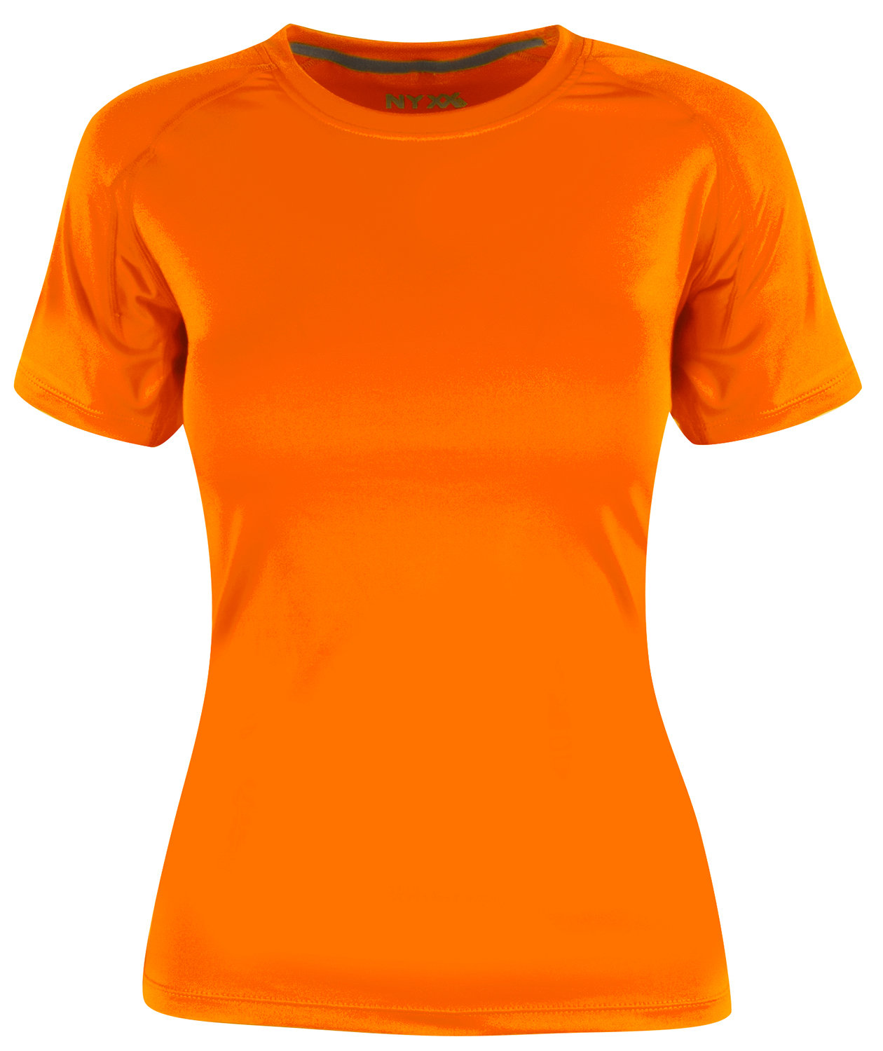 NYXX NO1 dame T-shirt, Safety orange