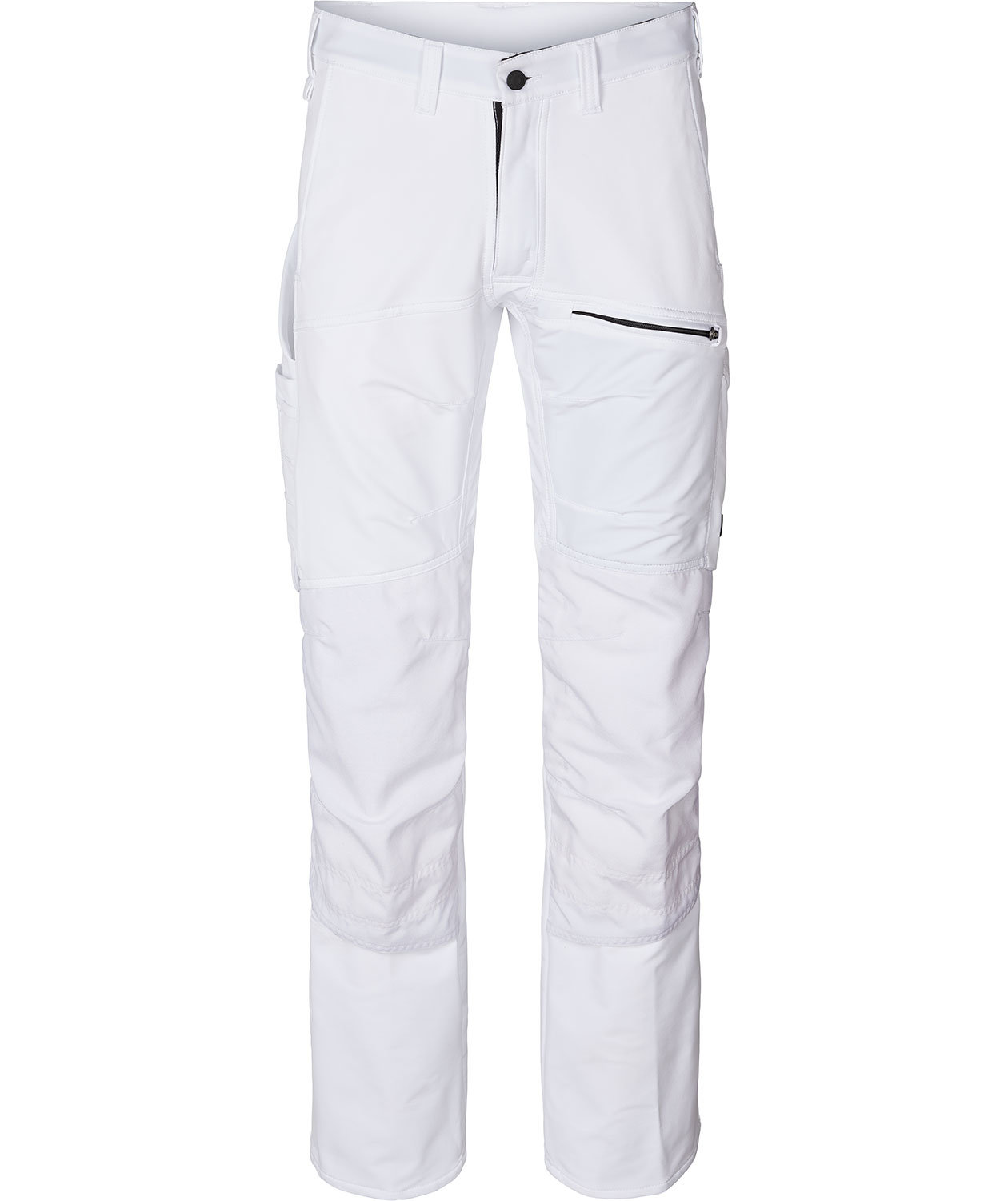 Kansas Evolve Craftsmen arbetsbyxa Full stretch, Vit