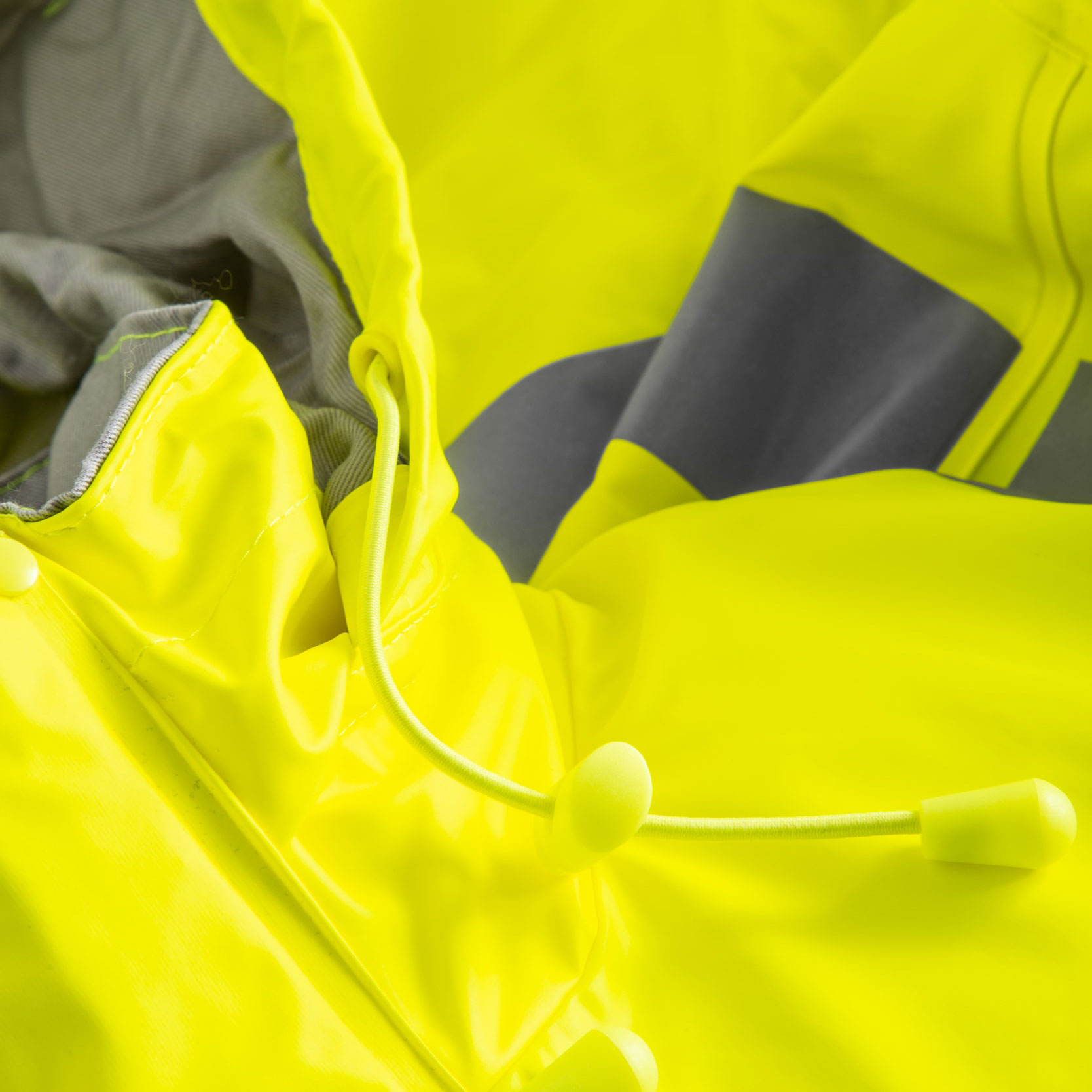 Lyngs&oslash;e Multinorm PU vinterjacka, Varsel Gul, large image number 2