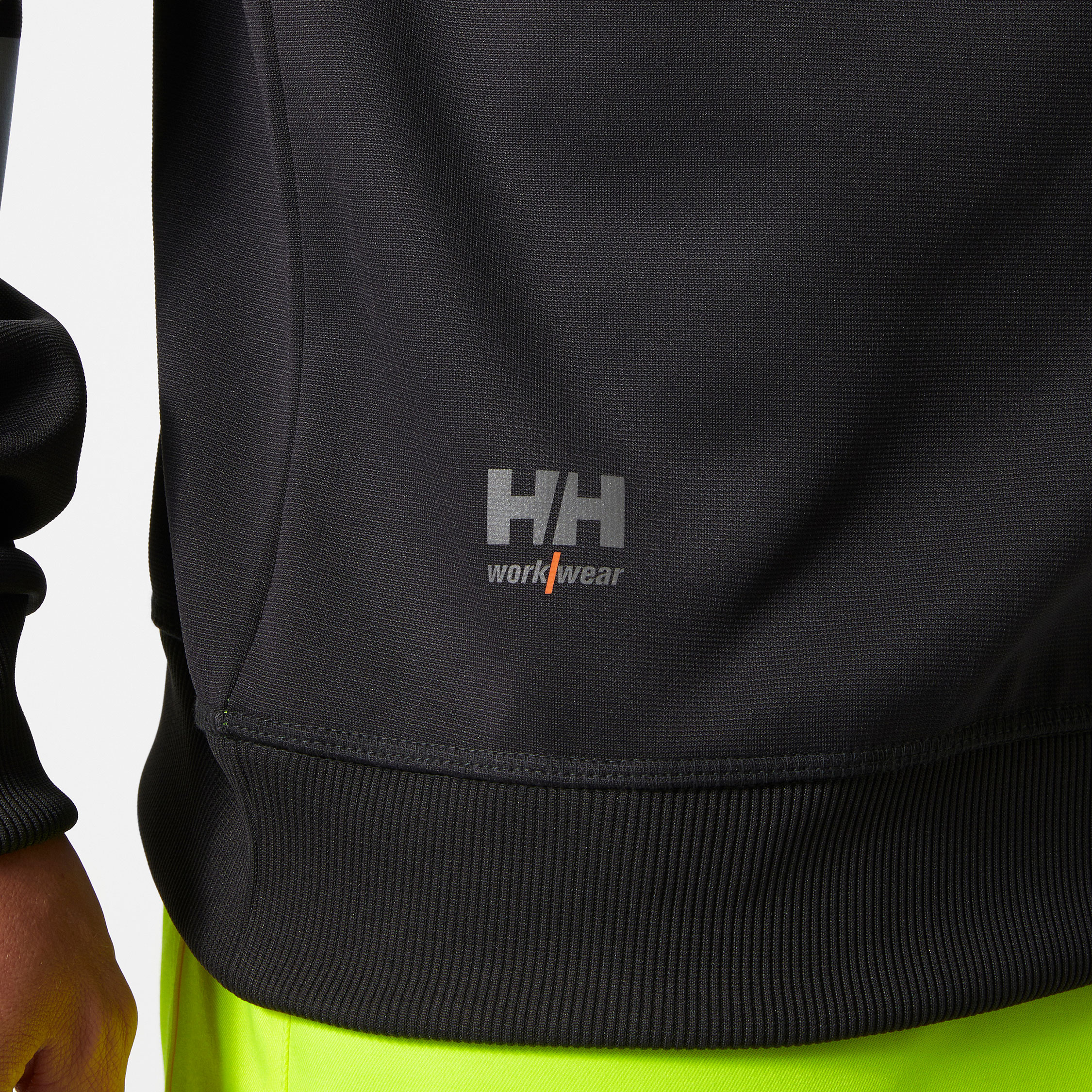 Helly Hansen Addvis Sweatshirt, Hi-vis Gelb/Ebony, large image number 5