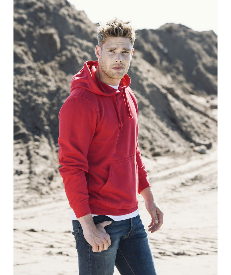 Clique Basic hoodie, R&ouml;d, large image number 2