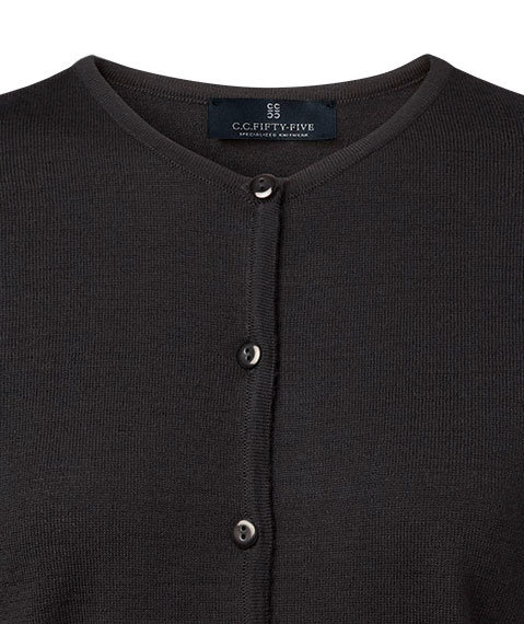 CC55 Copenhagen women's knitted cardigan, Black