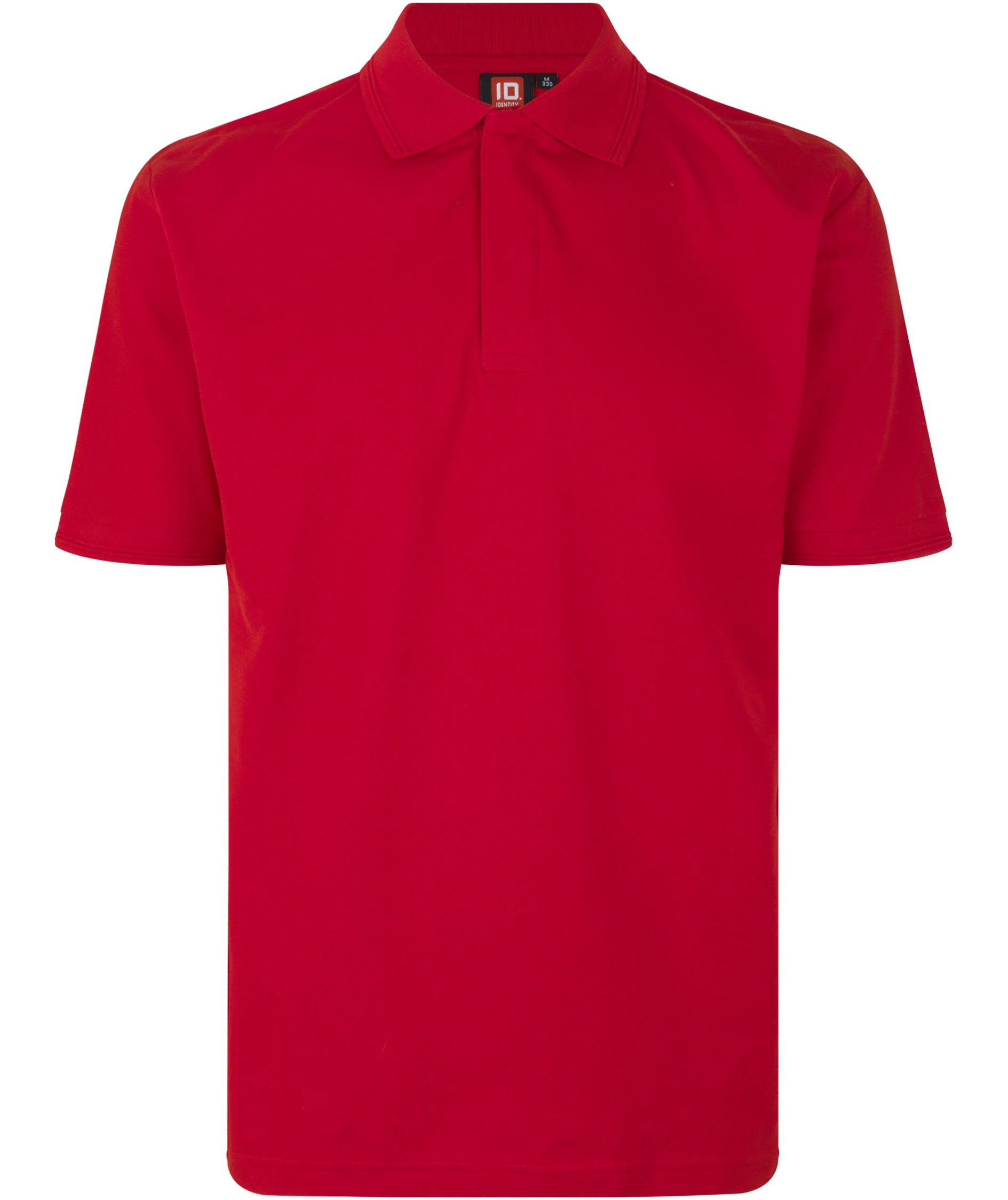 ID PRO Wear Pik&eacute;-tr&ouml;ja med tryckknappar, R&ouml;d, R&ouml;d, swatch