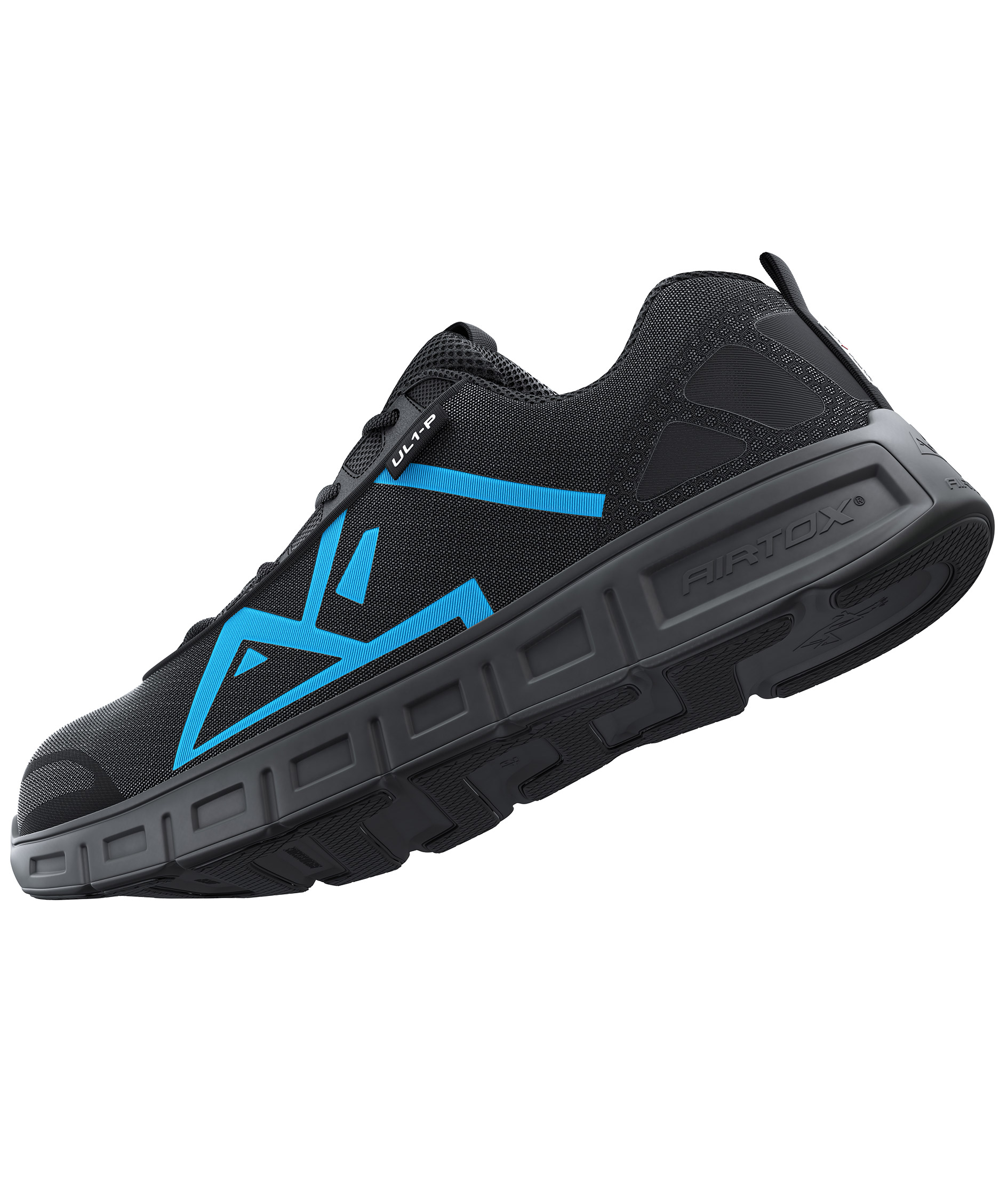 Airtox UL1P safety shoes SB P, Black/Blue