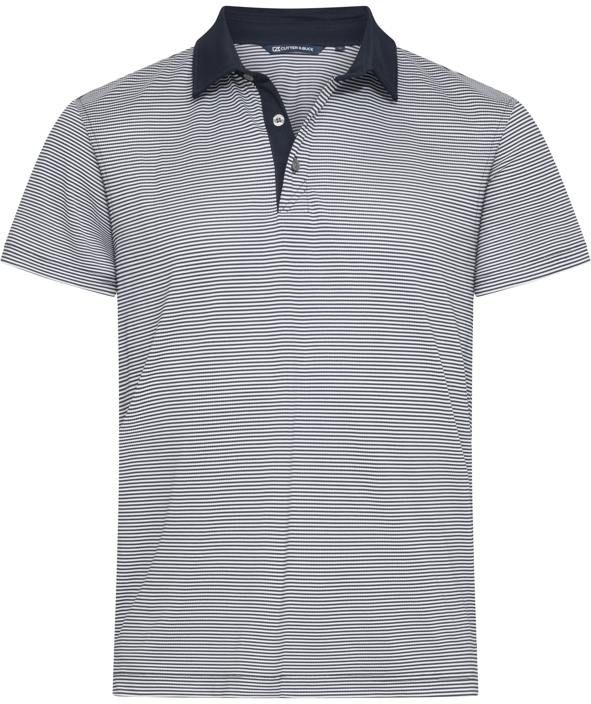 Cutter & Buck Virtue Stripes Poloshirt, Dark navy, Dark navy, swatch