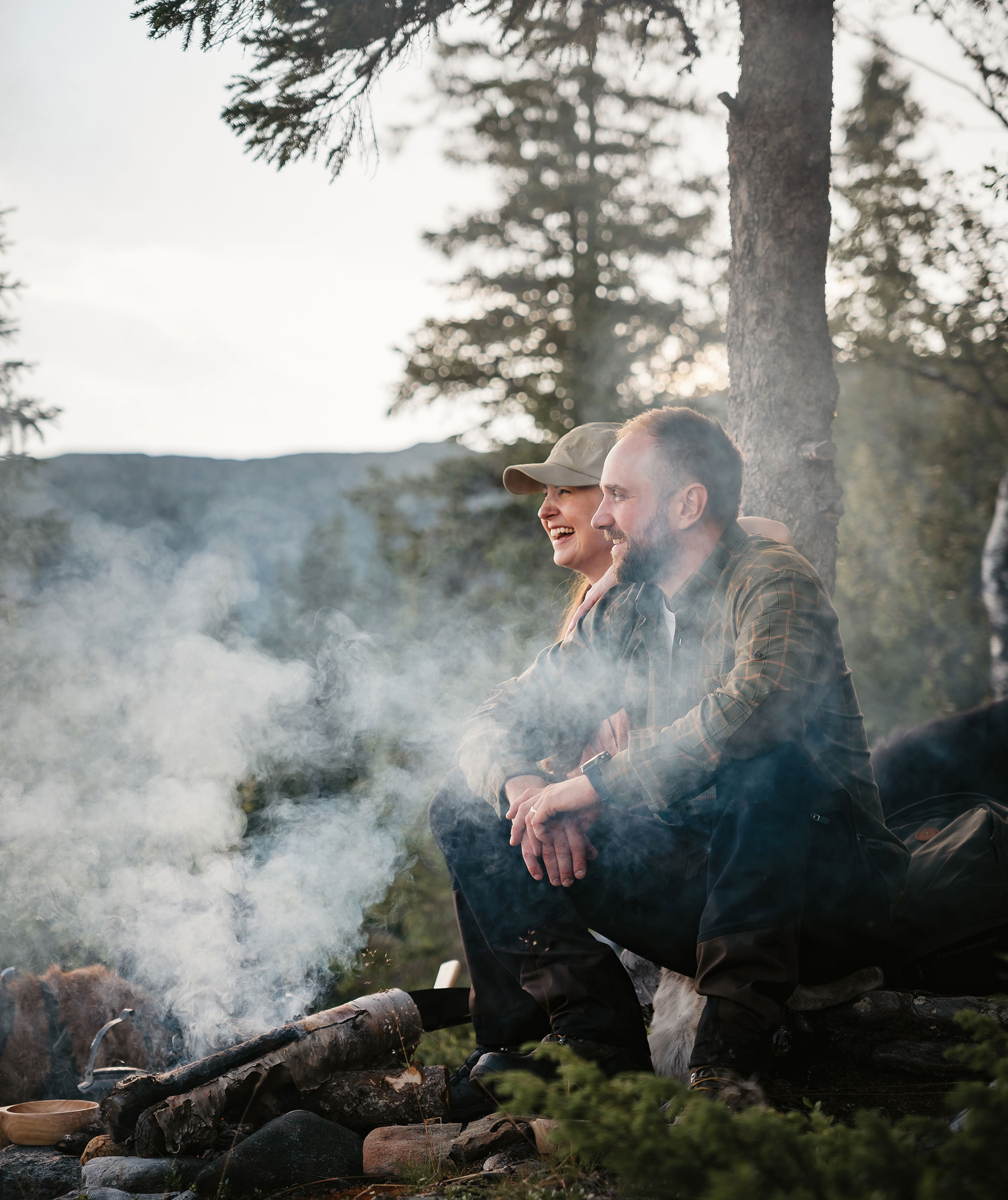 Pinewood Caribou TC bukser, Dark Brown/Black