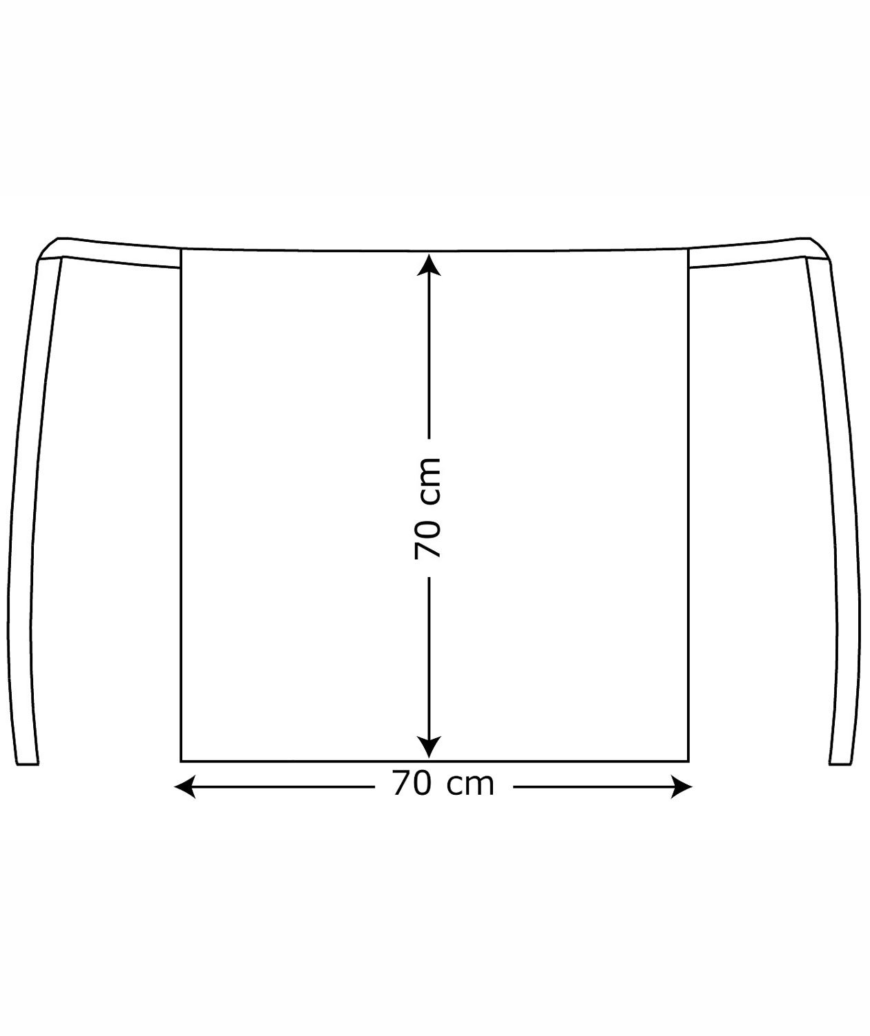 Kentaur forkle, Svart