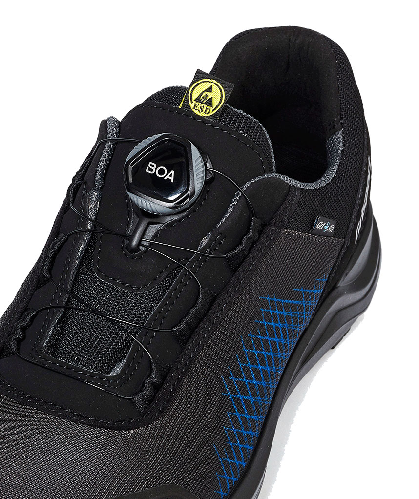 Grisport 70572 sikkerhedssko S1P, Sort/Bl&aring;, large image number 3