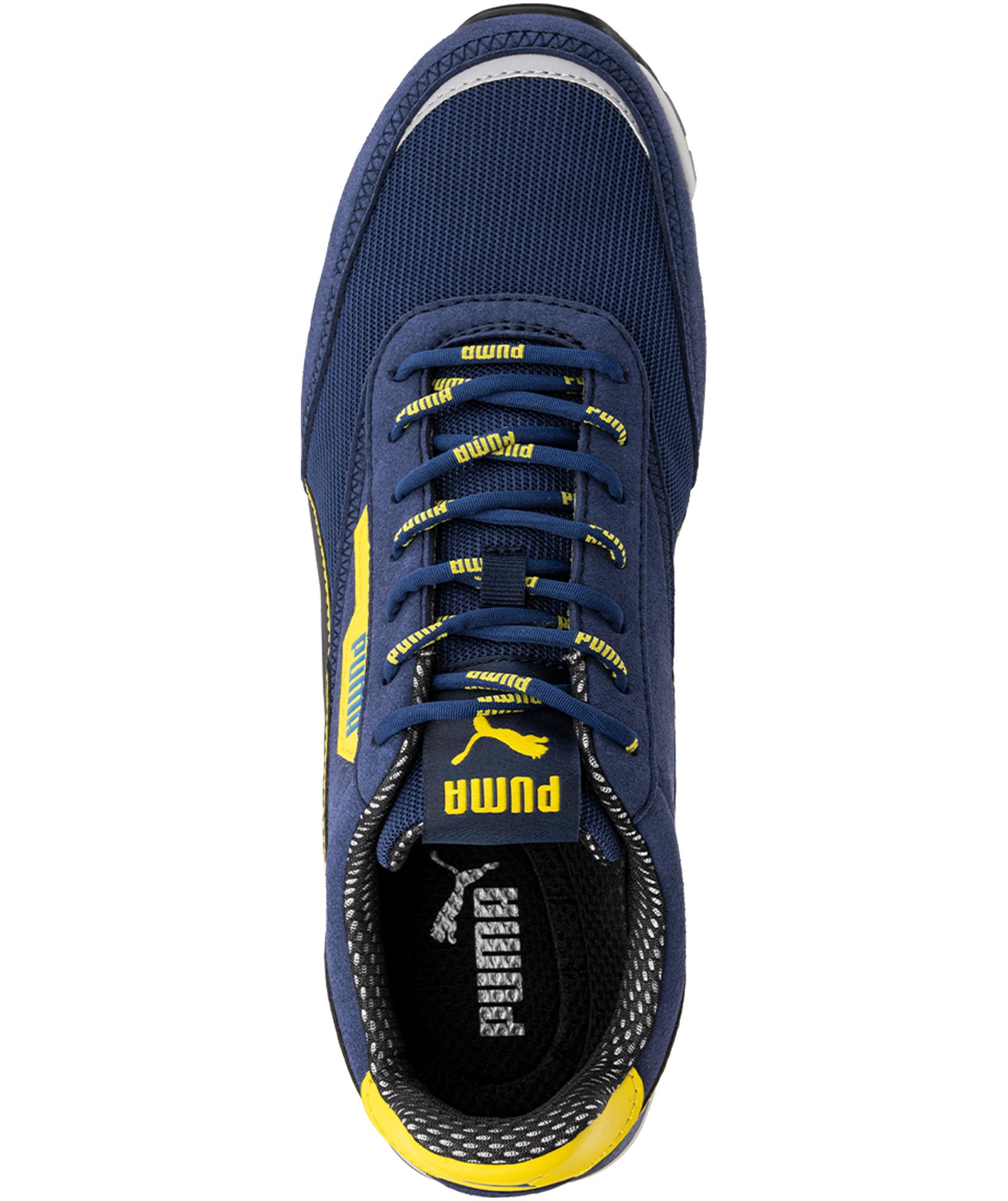 Puma Rider skyddsskor SB ESD, Blue/yellow, large image number 4