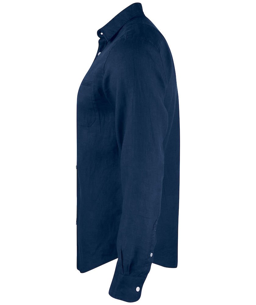 Cutter & Buck Summerland Modern fit linneskjorta, Navy, large image number 3