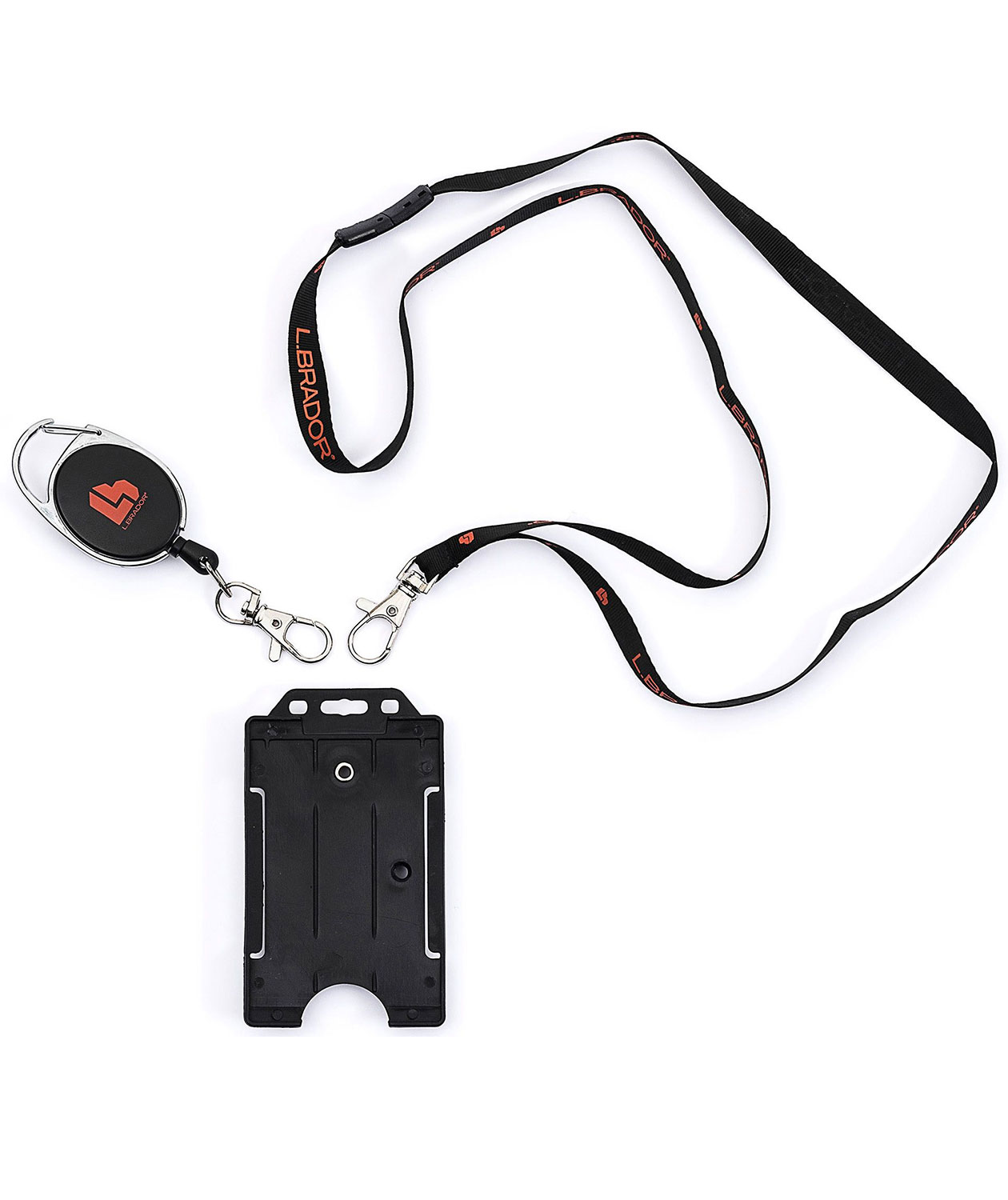 L.Brador ID-kortsh&auml;llare 5005P, Svart