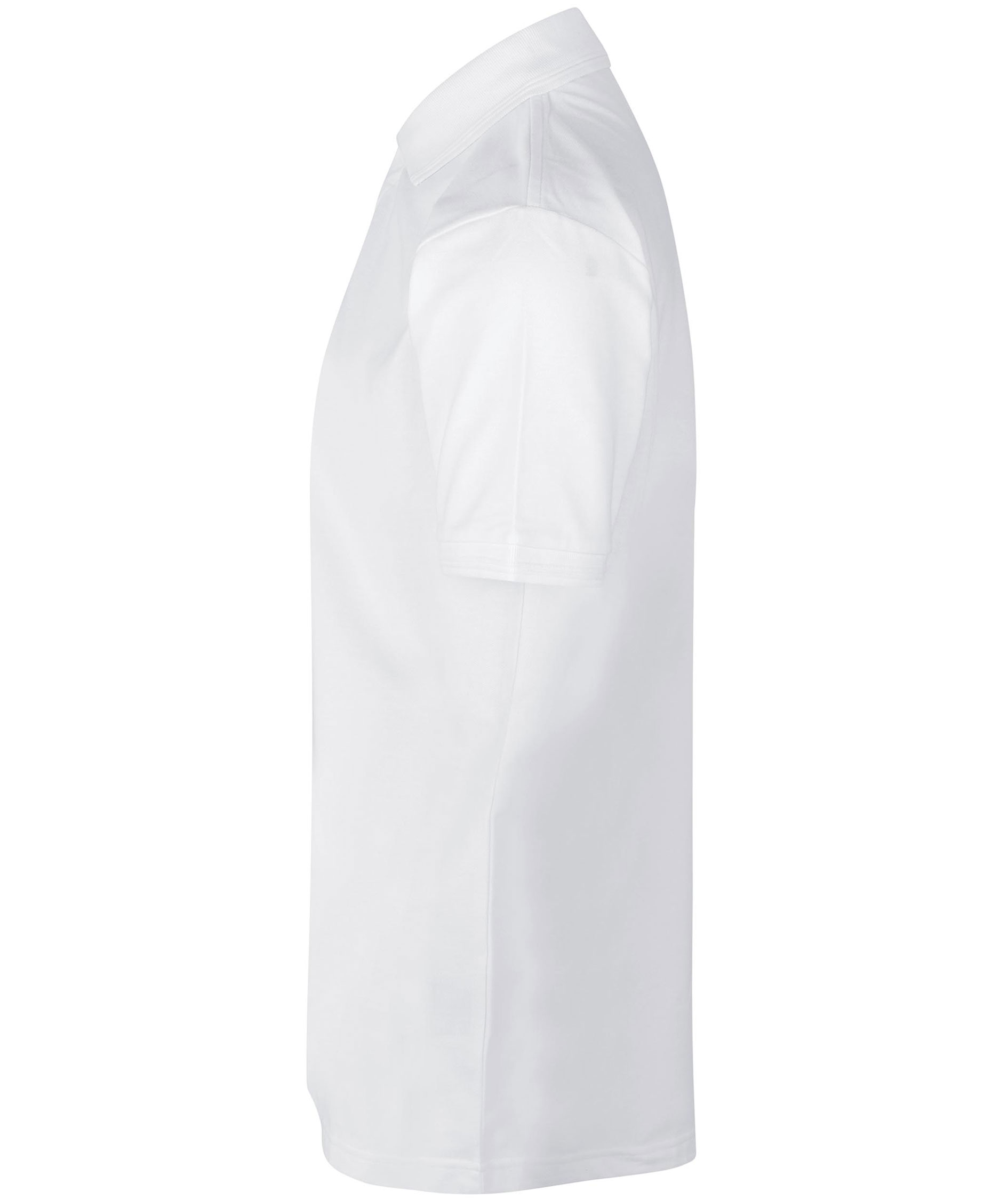 ID PRO Wear Polo shirt with press-studs, White, large image number 2