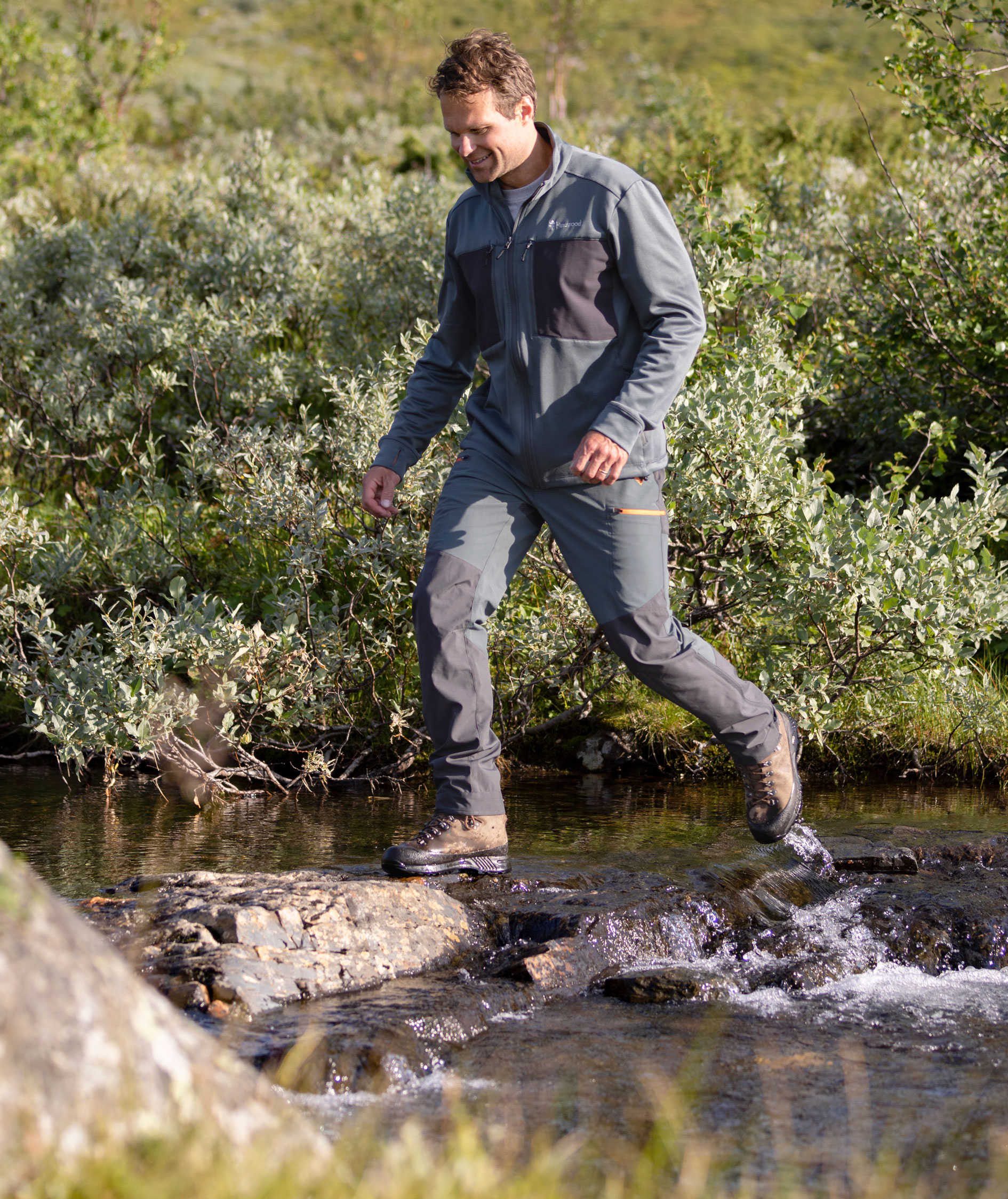 Pinewood&nbsp;Abisko powerfleece, Urban Grey, large image number 3