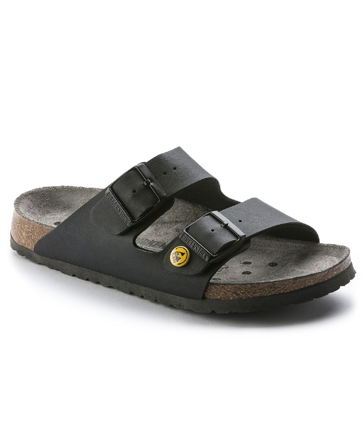 Birkenstock Arizona ESD Narrow Fit sandaler, Svart