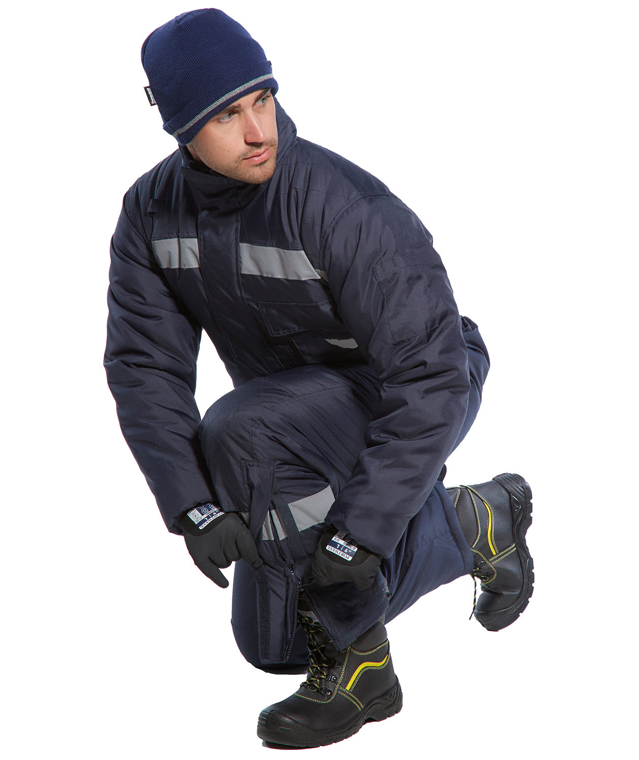 Portwest Coldstore vinterkedeldragt, Marine, large image number 2