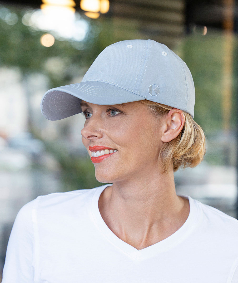 Karlowsky 5 panel stretch cap, Basalt grey