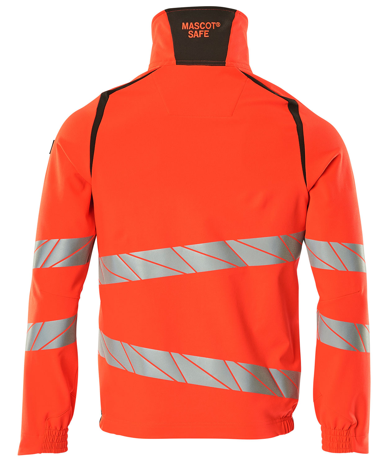 Mascot Accelerate Safe Jacke full stretch, Hi-vis Rot/dunkles Anthrazit, large image number 1