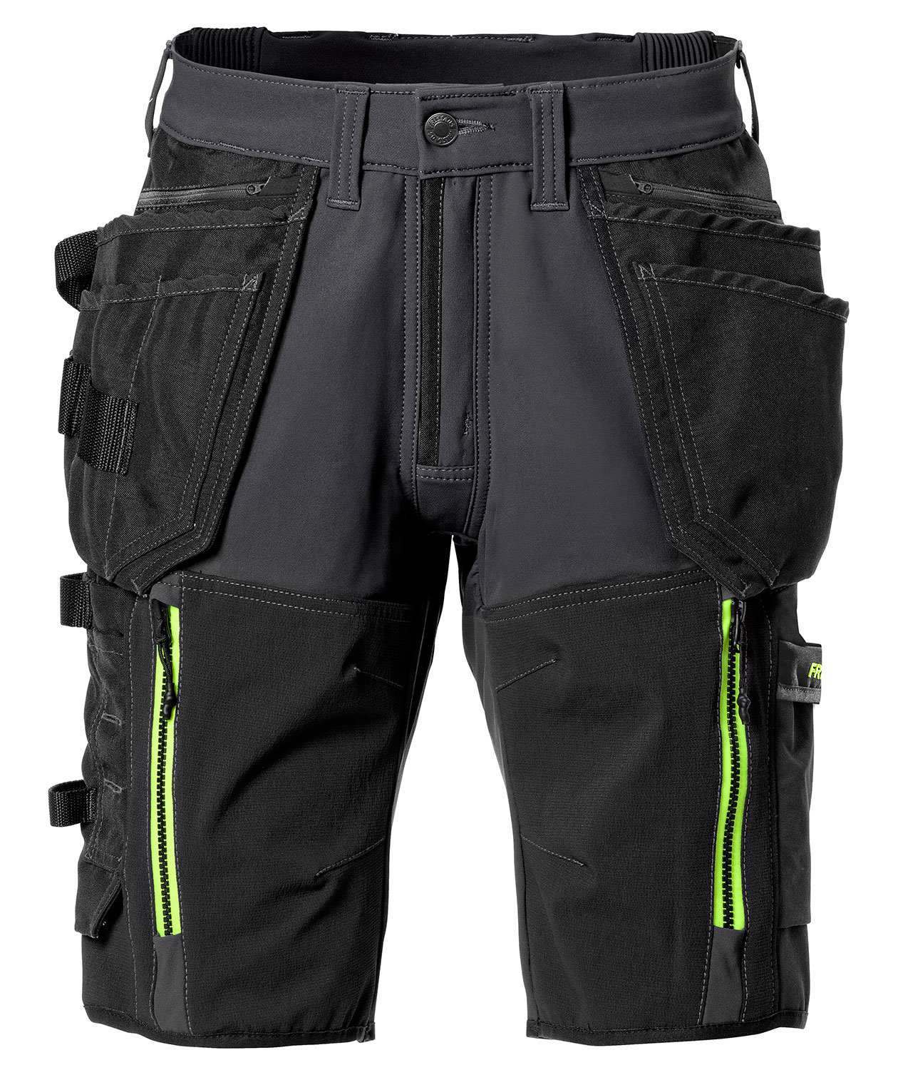 Fristads hantverksshorts 2567 full stretch, Svart