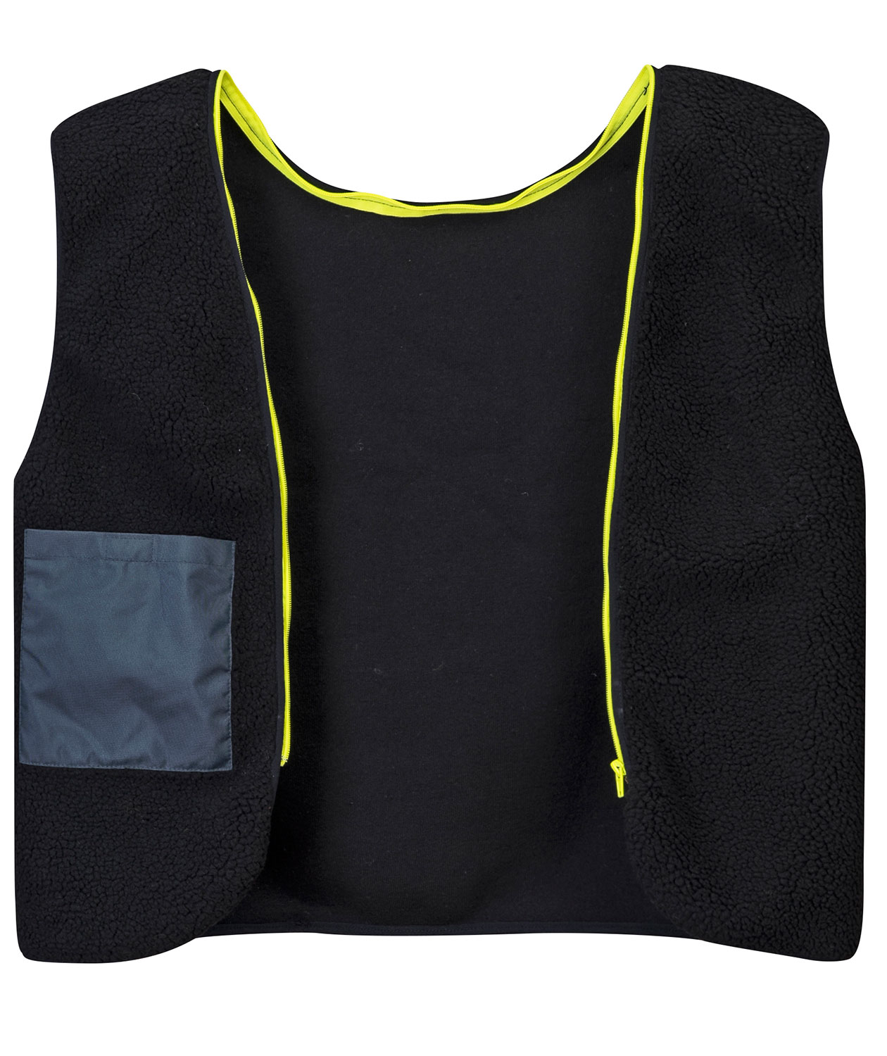 Portwest 3-i-1 Pilotenjacke m. abnehmbaren &Auml;rmeln, Hi-Vis gelb/marine, large image number 4