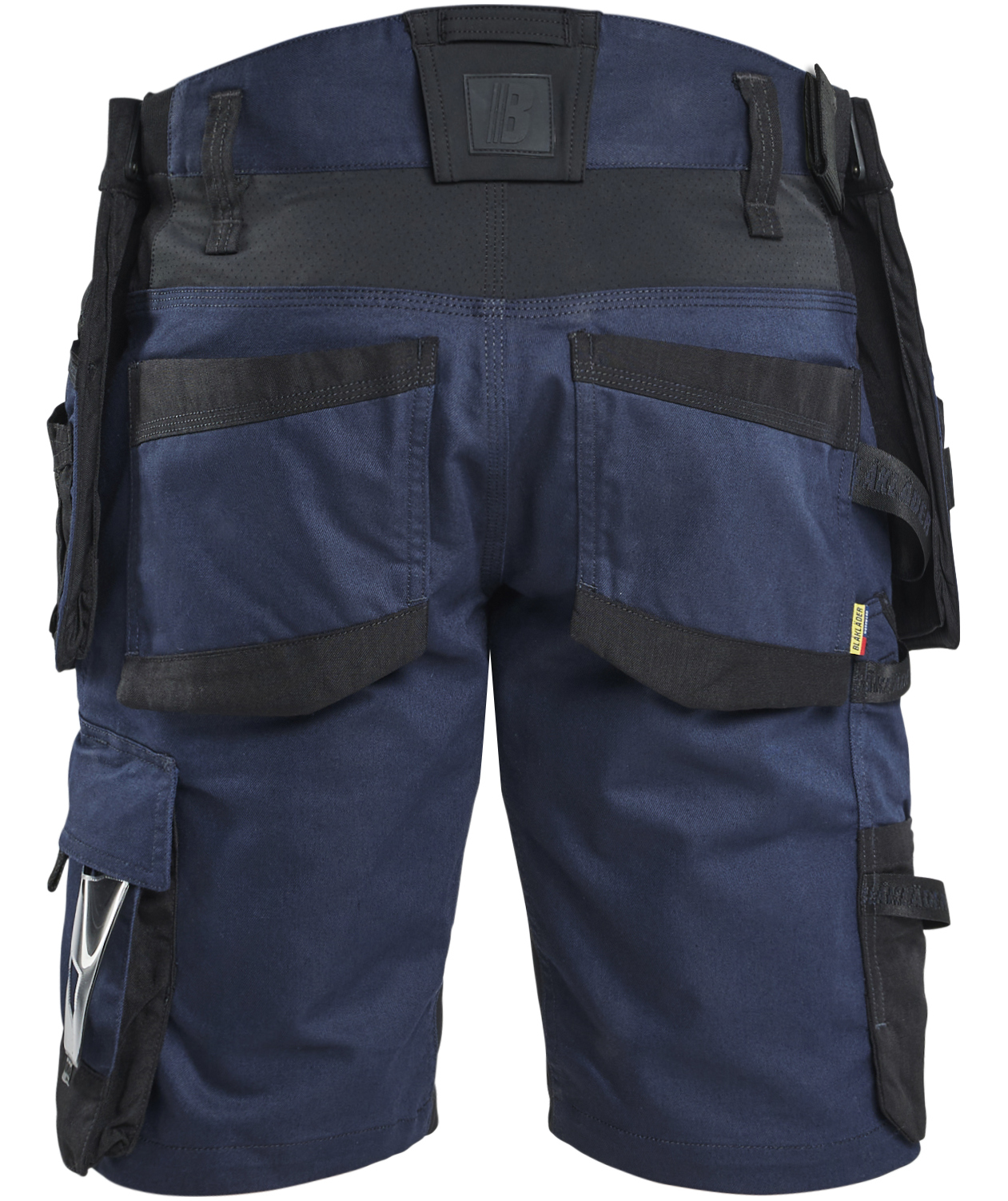 Bl&aring;kl&auml;der Striker Handwerkershorts, Dunkel Marine/Schwarz, large image number 1