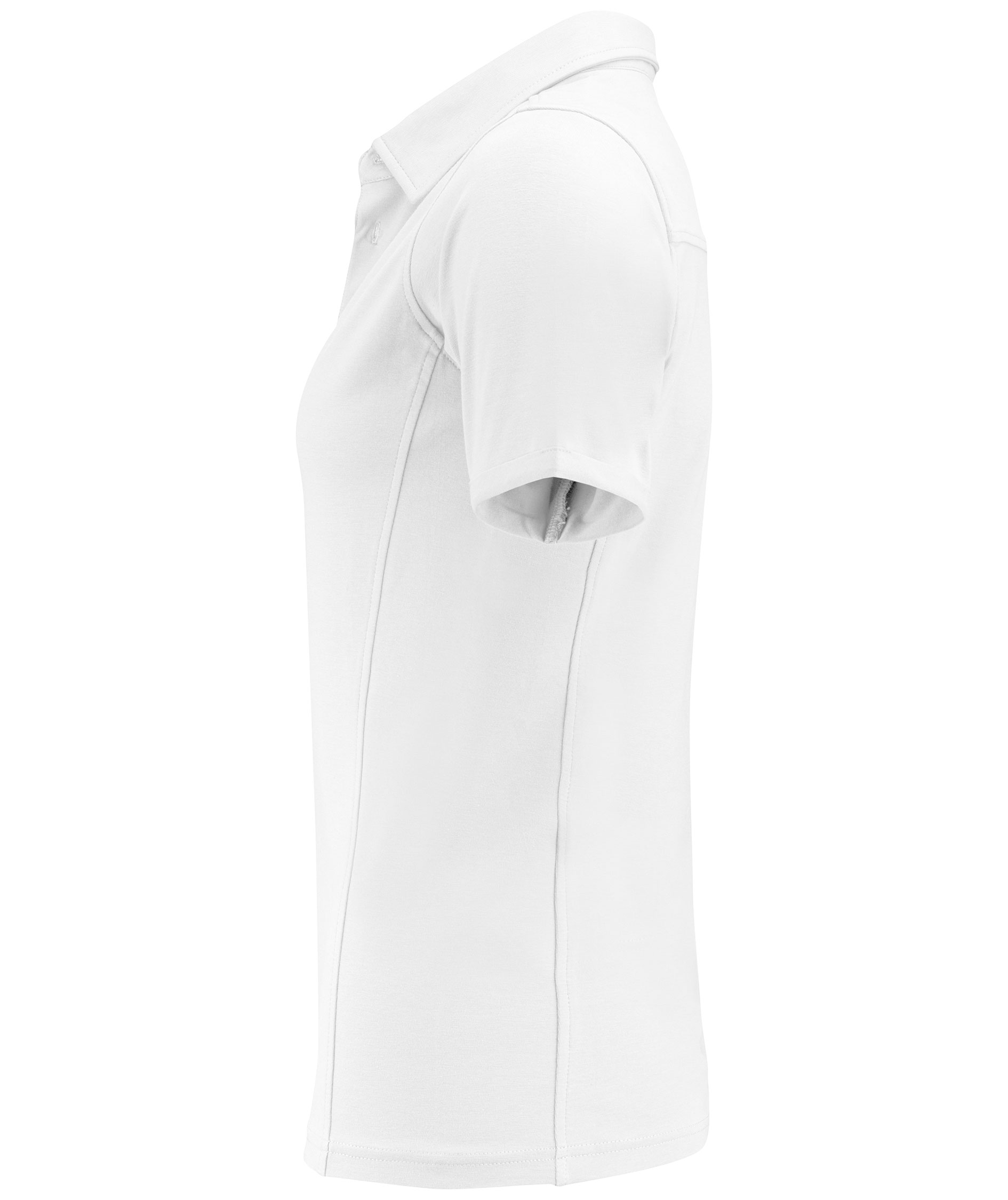 J. Harvest Sportswear American women's polo shirt, White, large image number 3