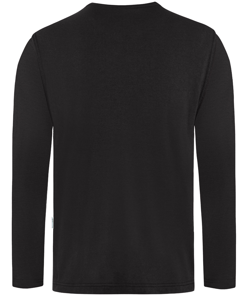 Karlowsky Casual-Flair long-sleeved shirt, Black, large image number 2