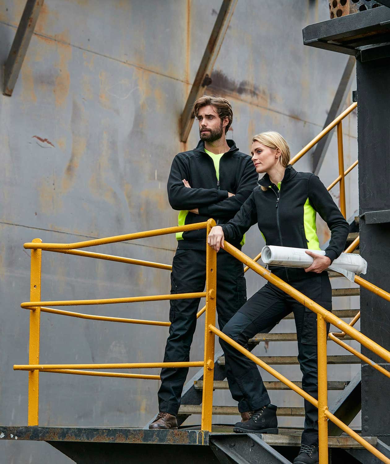 South West Lucy cardigan dam, Svart/Gul