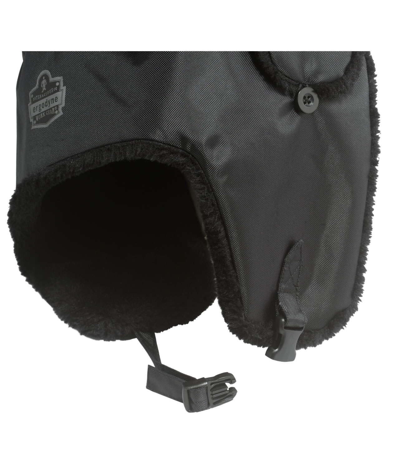 Ergodyne 6802 Classic Trapper hat, Black, large image number 2