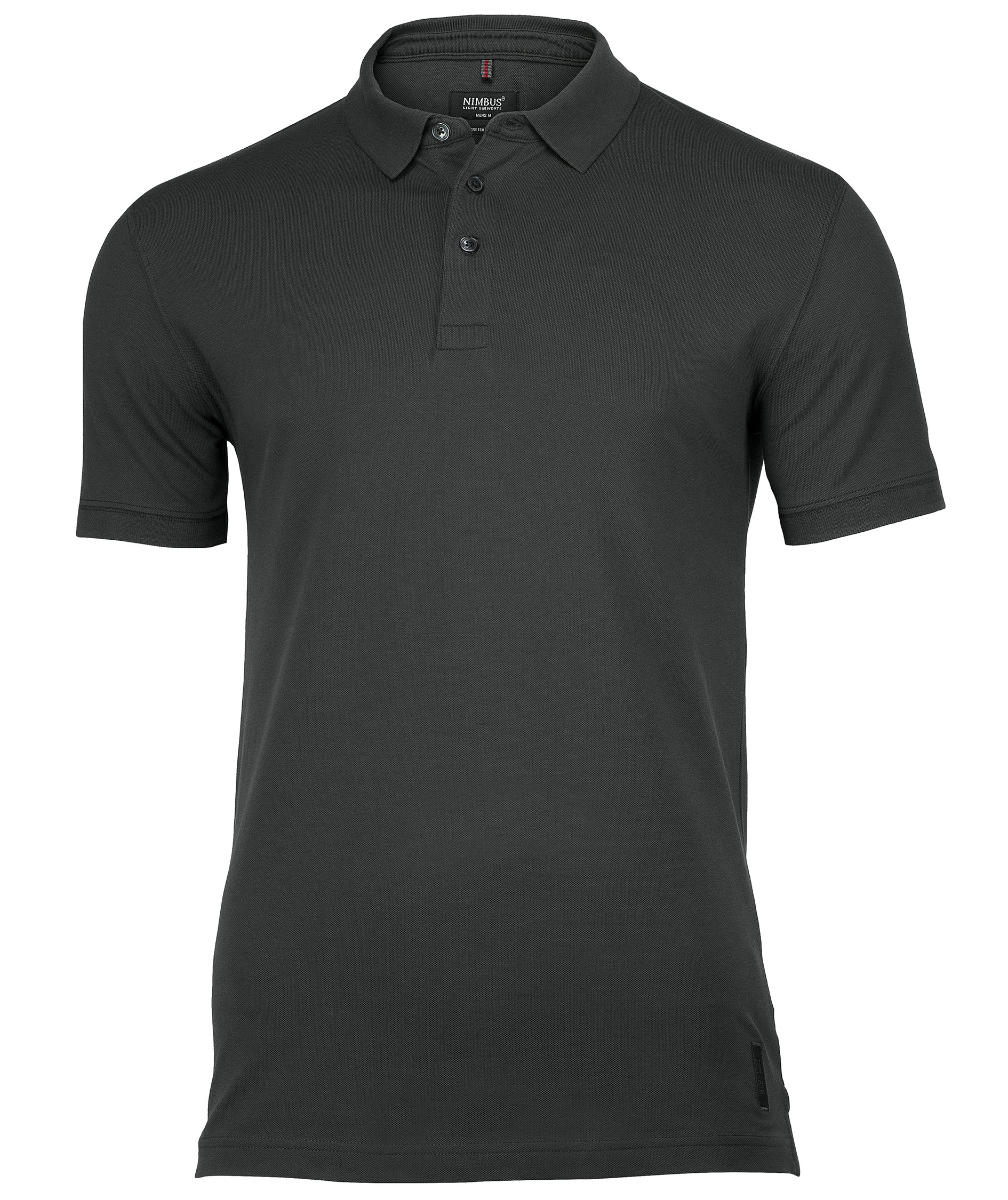 Nimbus Harvard Polo T-Shirt, Charcoal, Charcoal, swatch