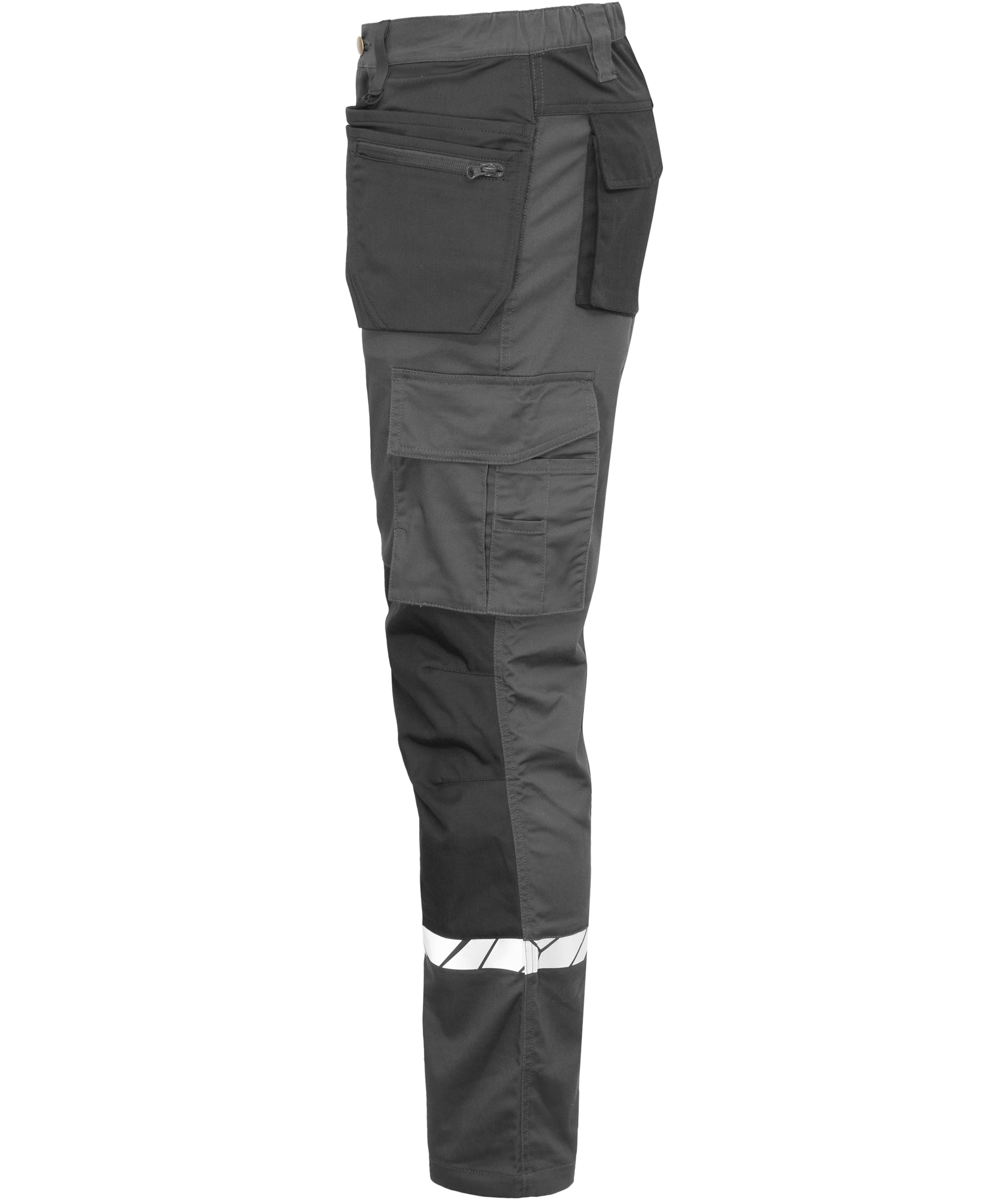 ProJob craftsman trousers 7509, Grey/Black, large image number 3