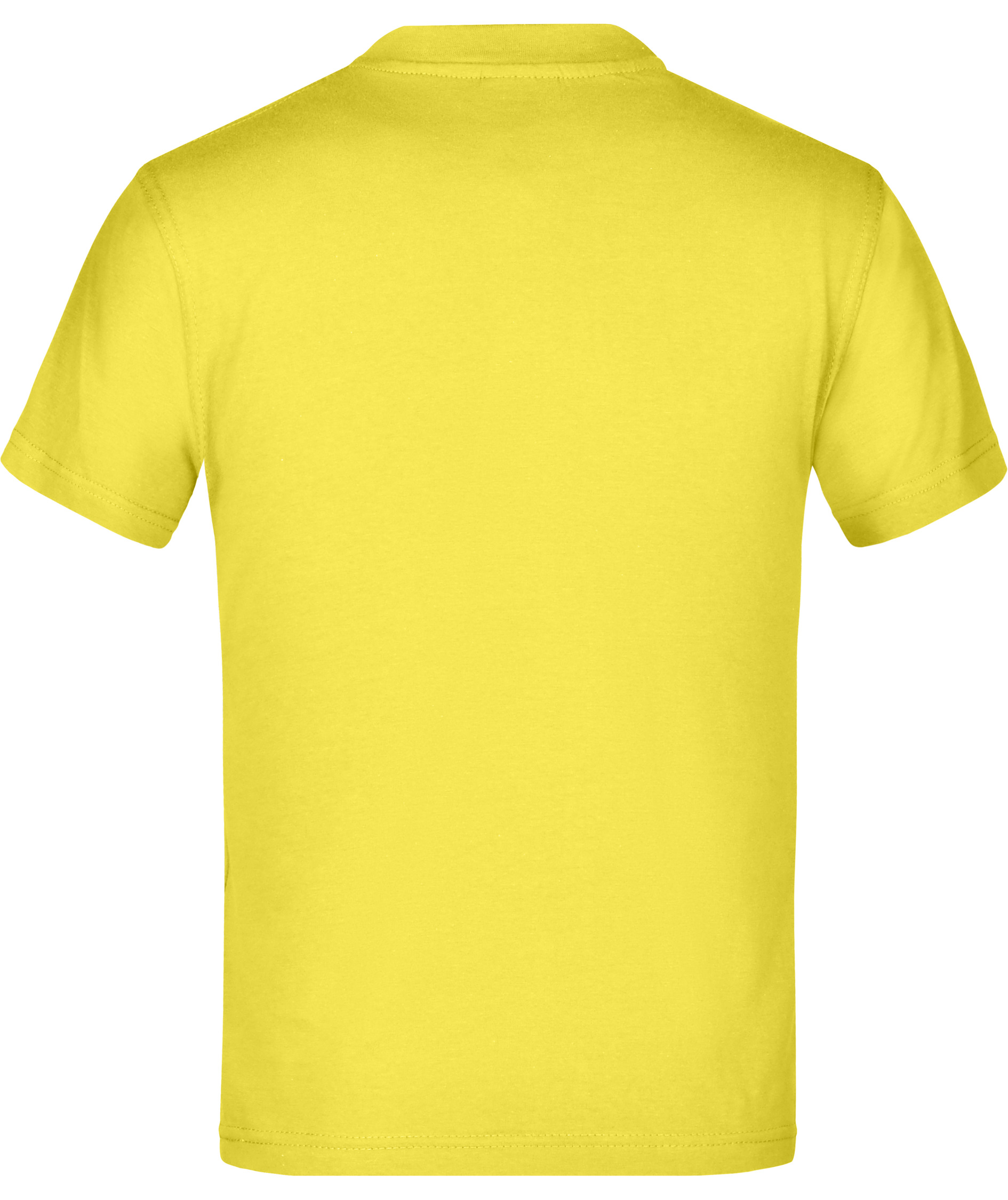 James & Nicholson Junior Basic-T T-shirt til b&oslash;rn, Yellow, large image number 1