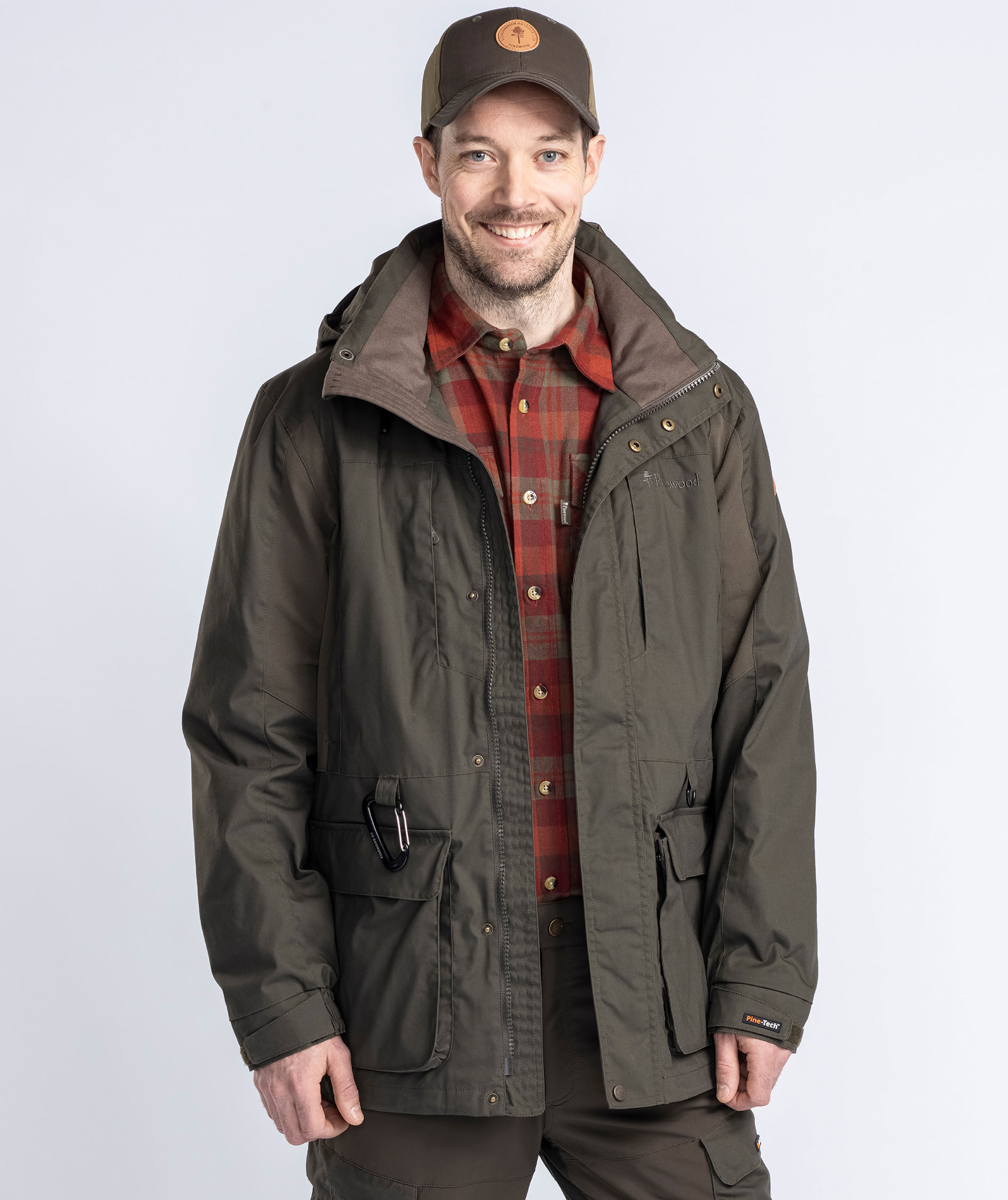 Pinewood Dog Sports Trainer Extreme jakke, Moss green