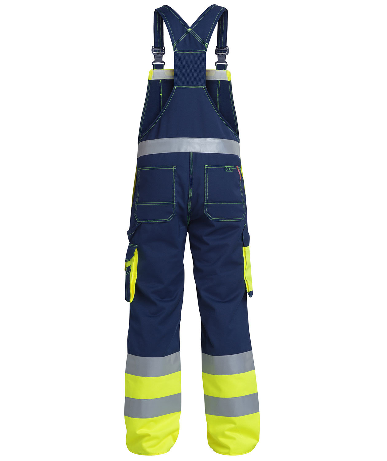 Engel arbetsh&auml;ngselbyxa, Marinbl&aring;/Gul