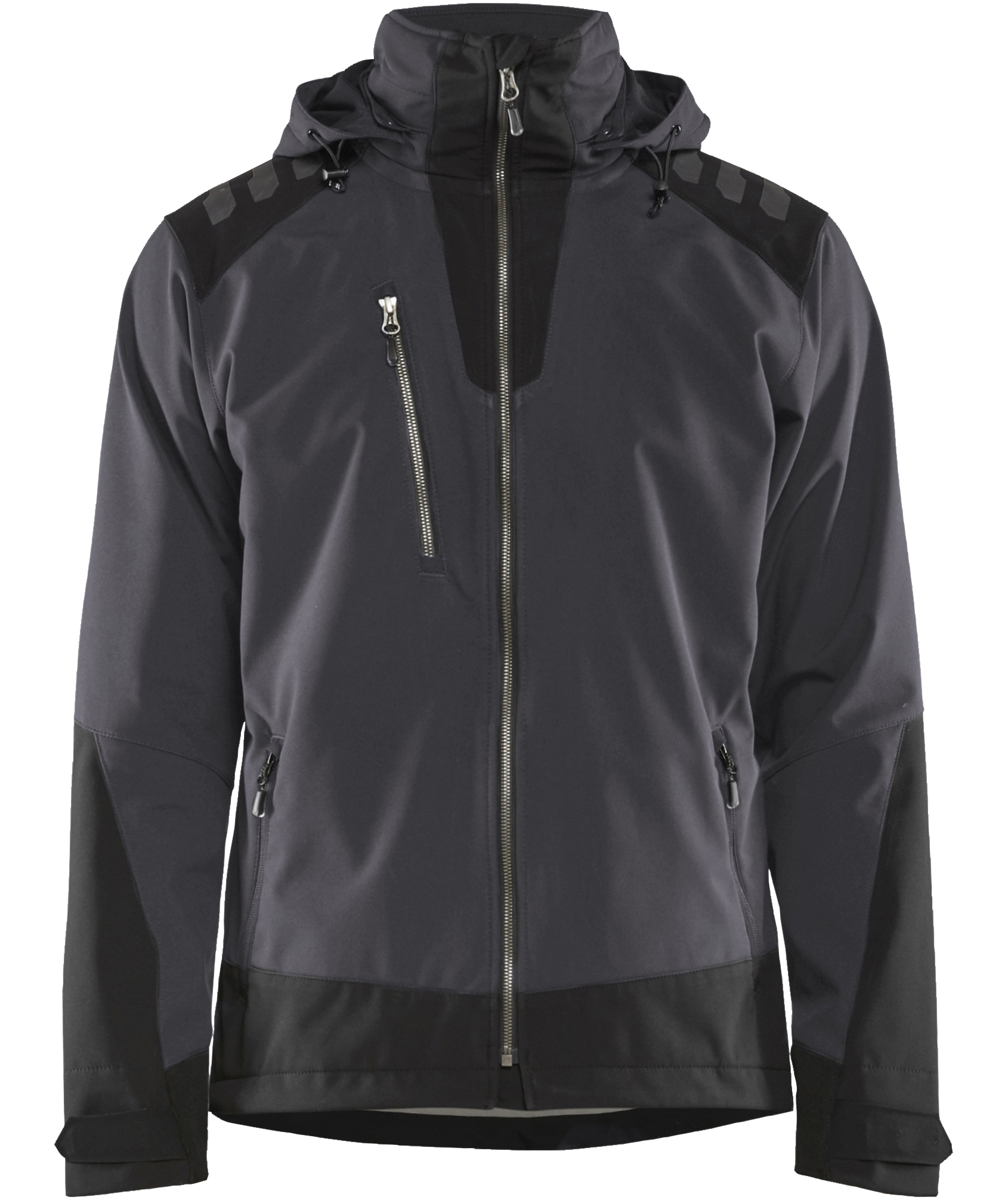 Bl&aring;kl&auml;der letforet softshelljakke, M&oslash;rk Gr&aring;/Sort, M&oslash;rk Gr&aring;/Sort, swatch