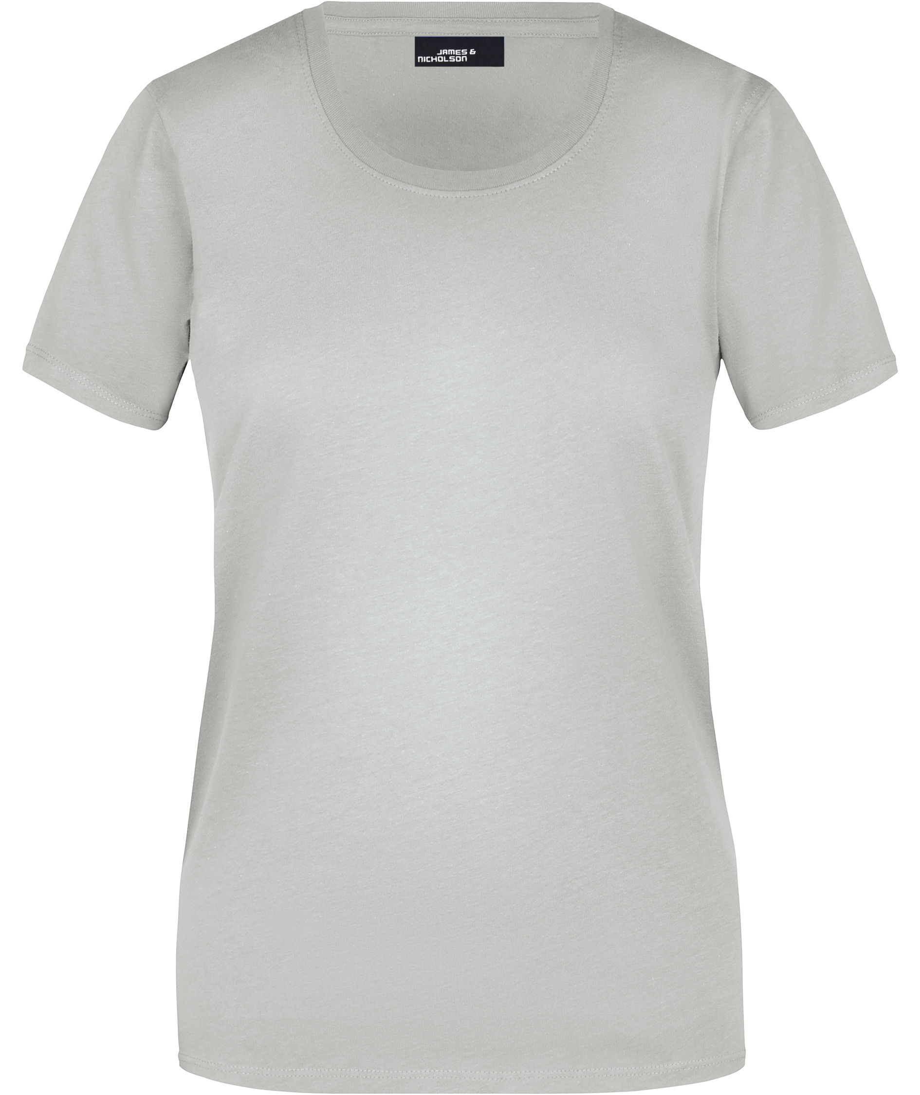 James & Nicholson Basic-T T-shirt dam, Light-Grey, large image number 0