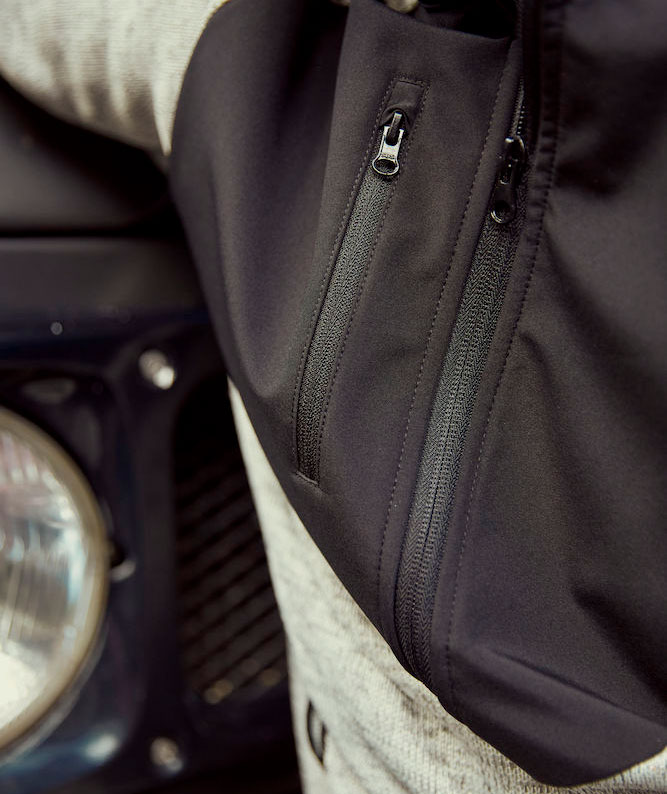 Clique Haines Fleecejacke, Ash, large image number 5