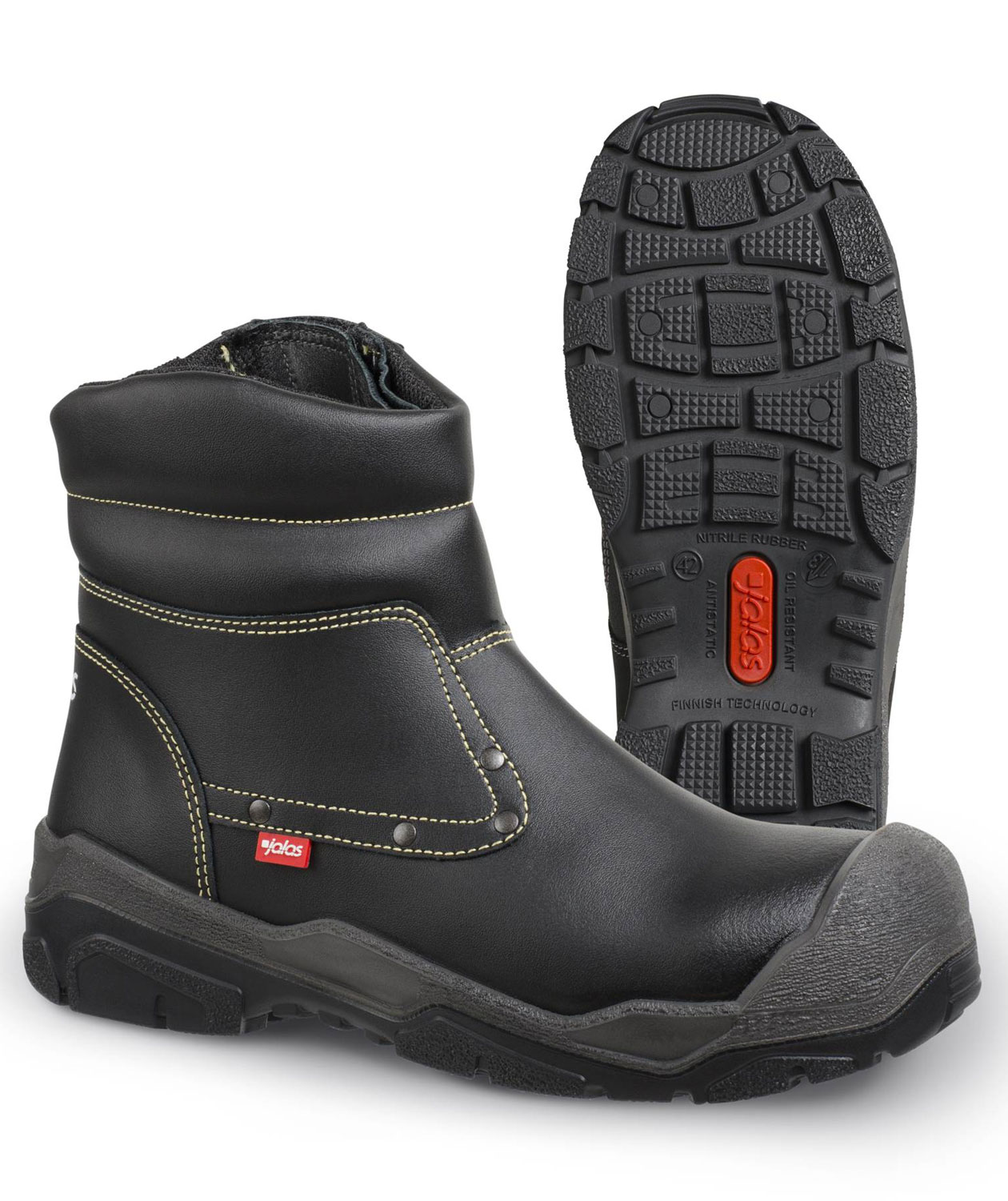 Jalas 1848K Titan sikkerhedsst&oslash;vler S3, Sort