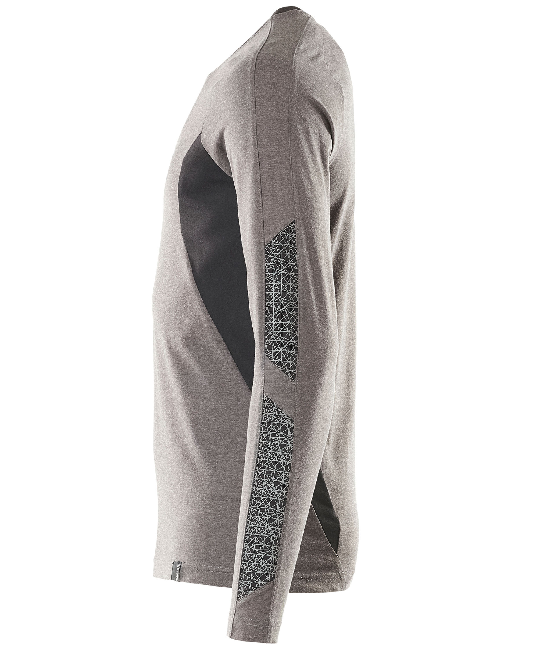 Mascot Accelerate langermet T-skjorte, M&oslash;rk Antrasitt/Svart, large image number 3